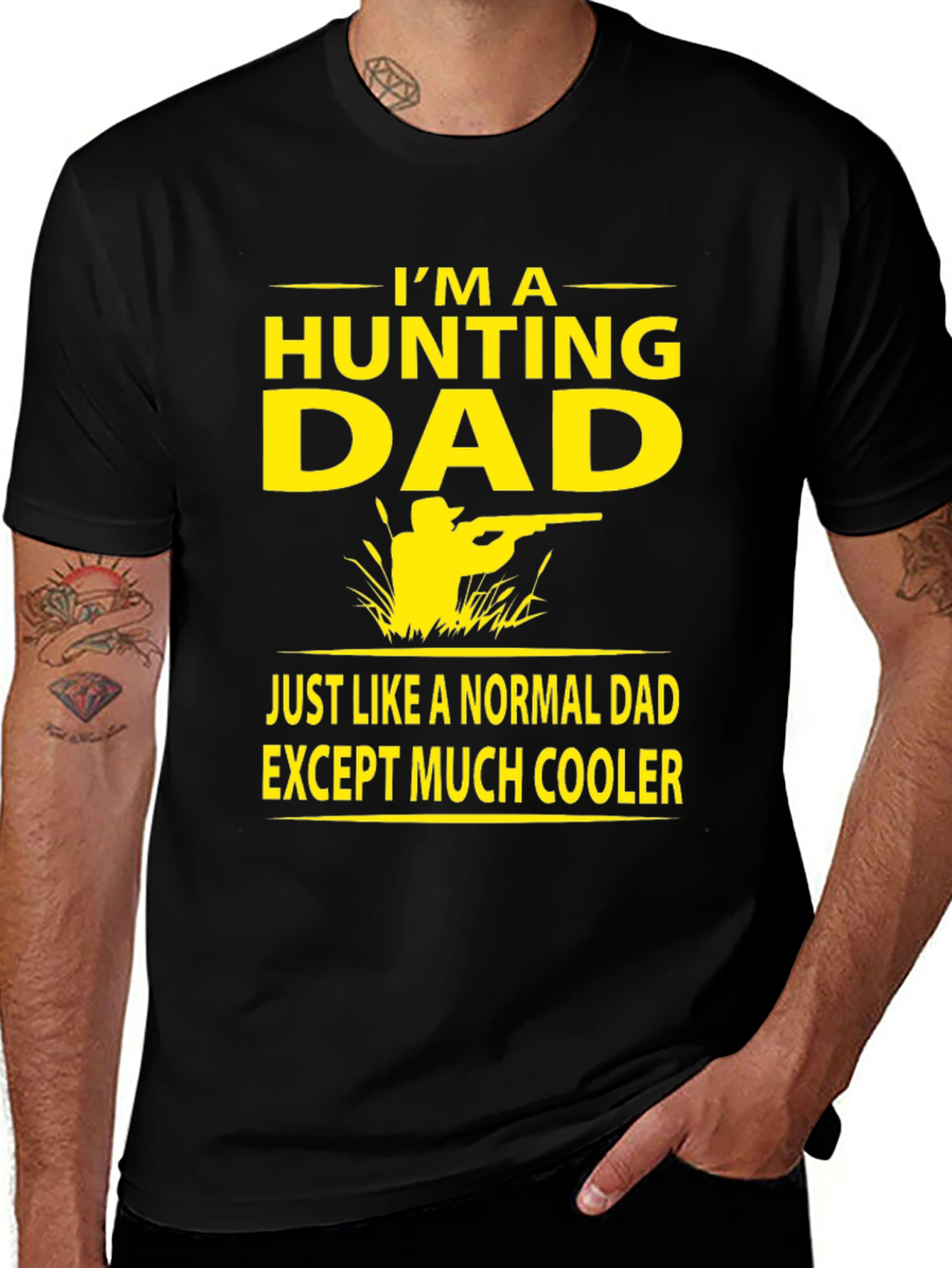 Variant 16 of Hunting Dad Graphic Tee - Much Cooler T-Shirt