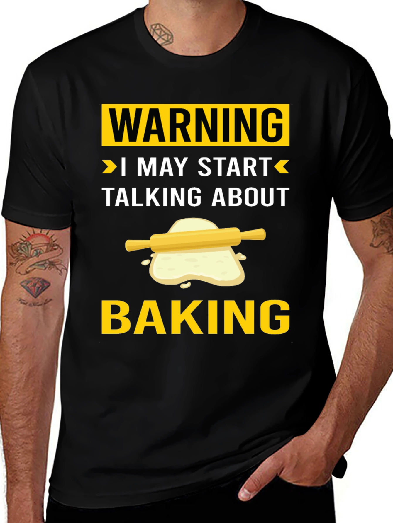 Variant 24 of Warning: I May Start Talking About Baking - T-Shirt