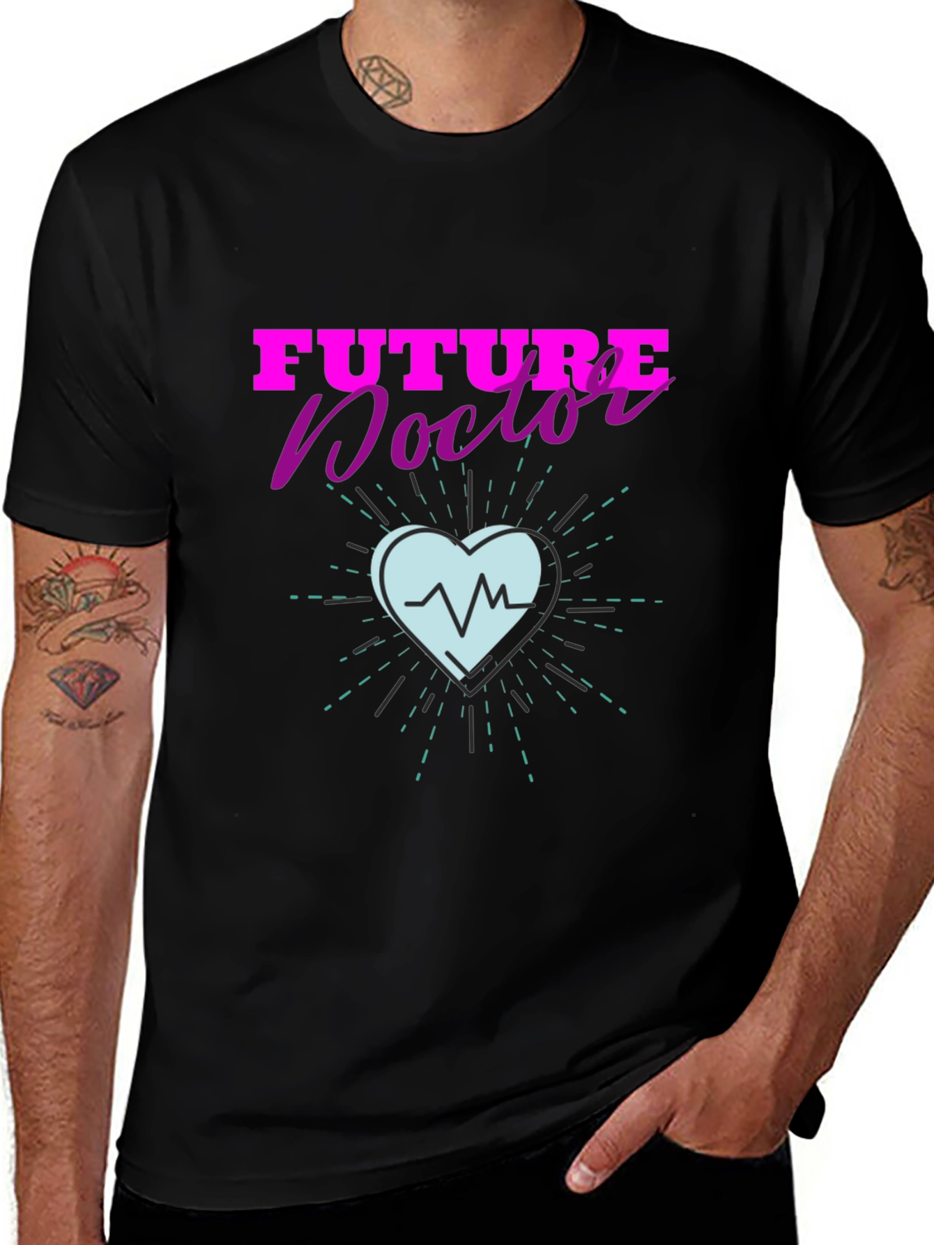 Future Doctor Graphic Tee - Medical Student Apparel