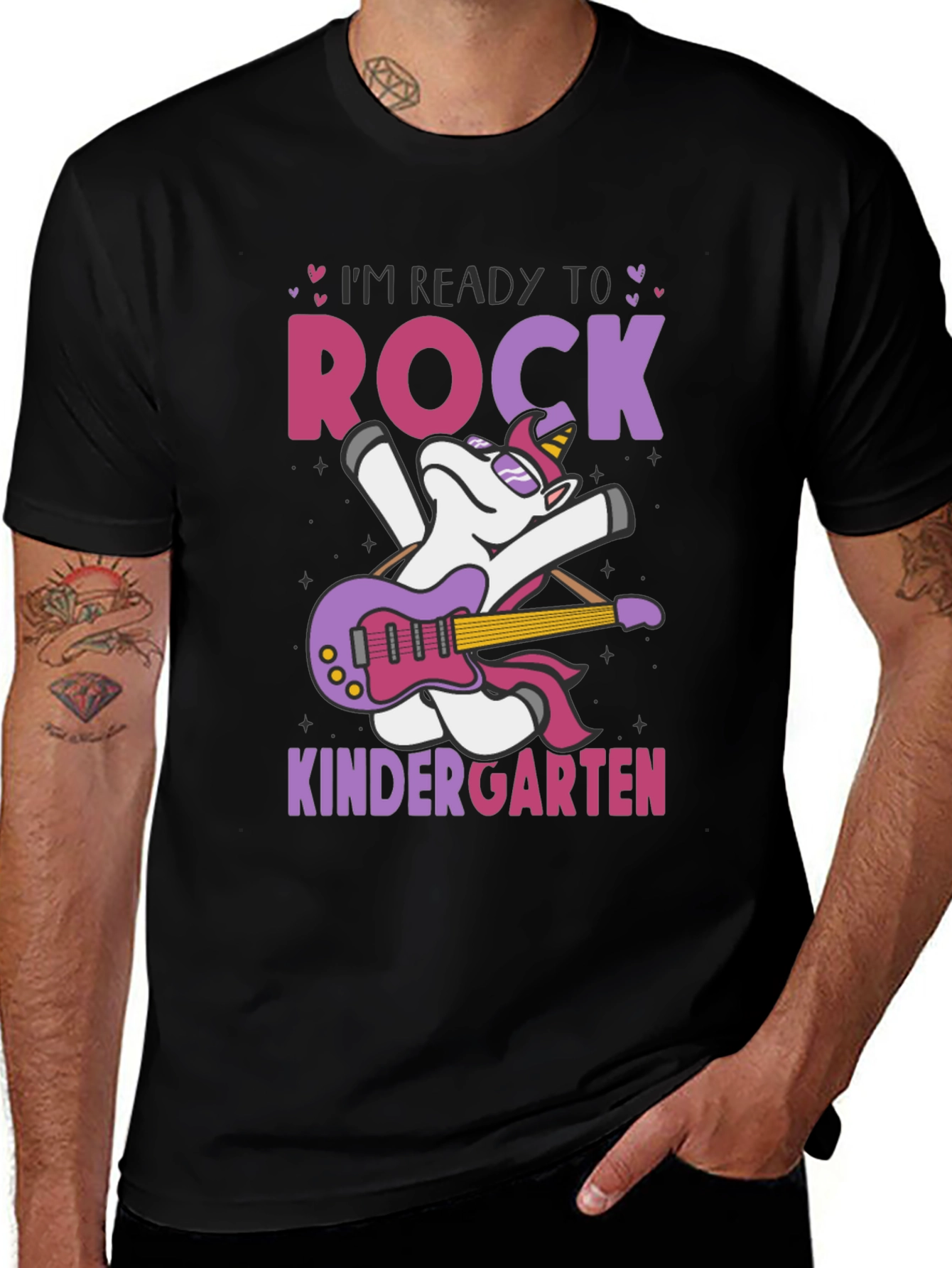 Ready to Rock Kindergarten Unicorn T-Shirt