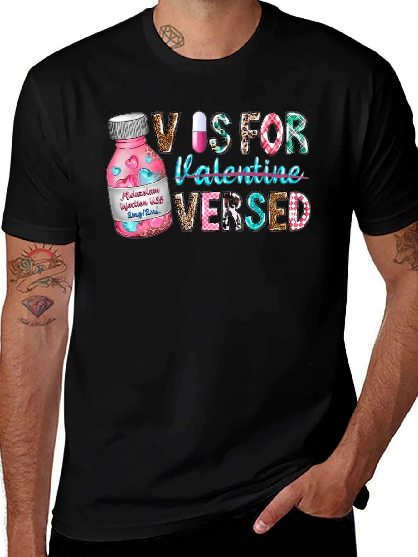 V is for Valentine Versed T-Shirt