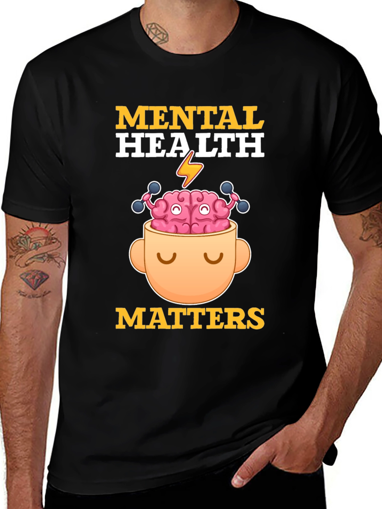Variant 25 of Mental Health Matters Graphic Tee