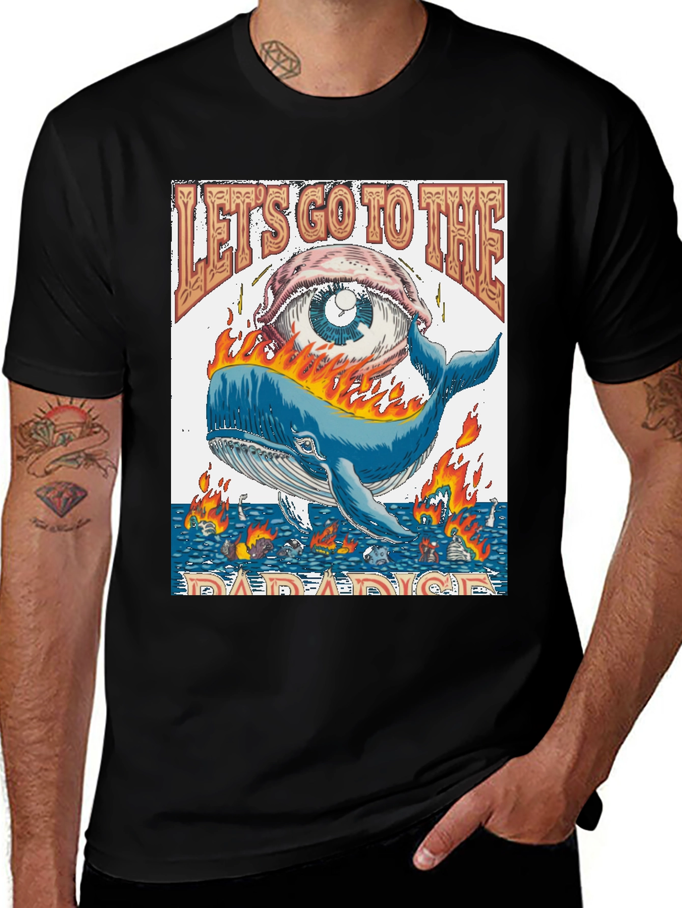Variant 10 of Let's Go to the Paradise T-Shirt