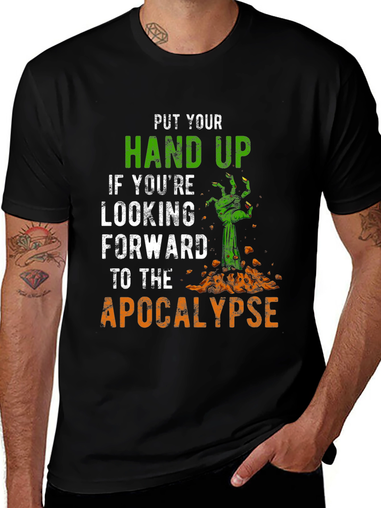 Variant 9 of Apocalypse Zombie Hand T-Shirt