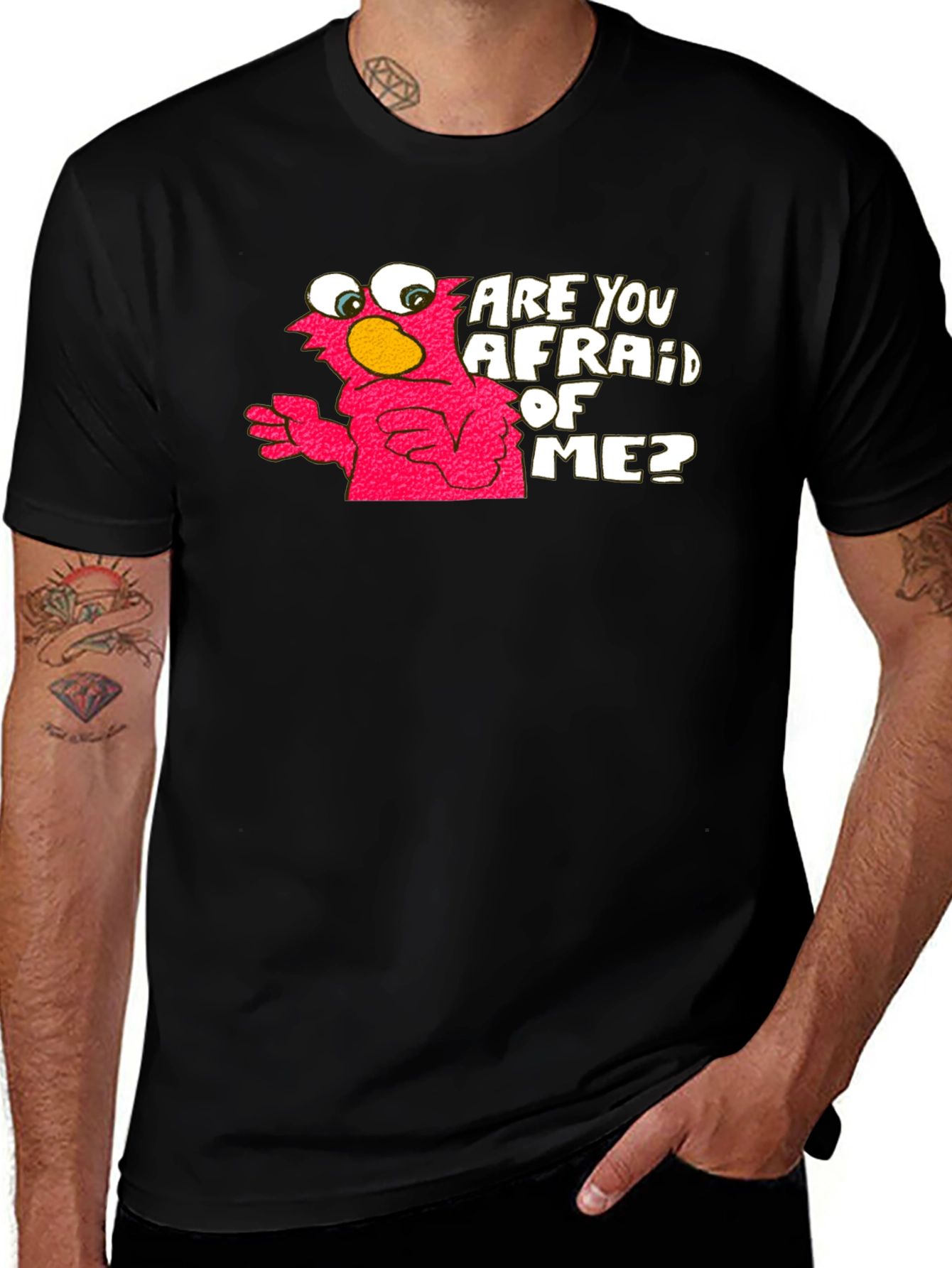 Variant 9 of Are You Afraid? Graphic Tee
