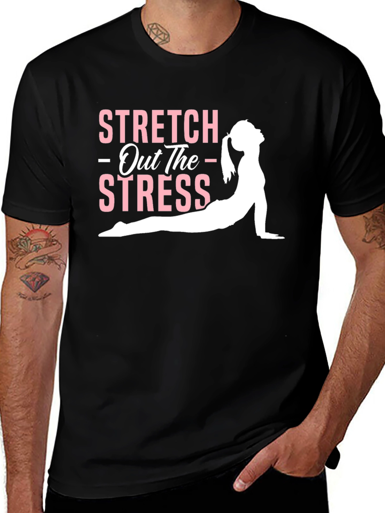 Variant 22 of Stretch Out The Stress T-Shirt