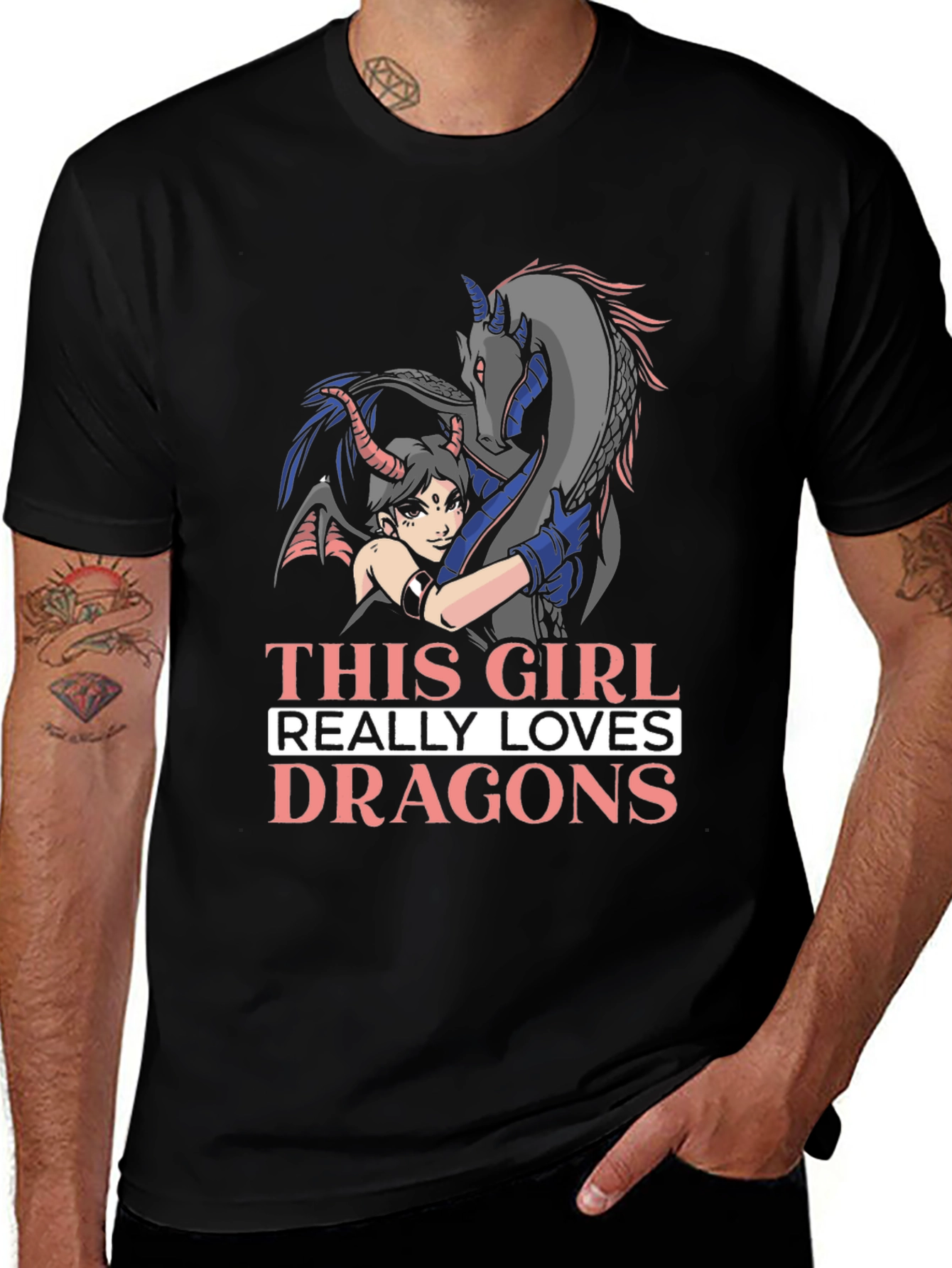 Variant 27 of Dragon Lover Graphic Tee