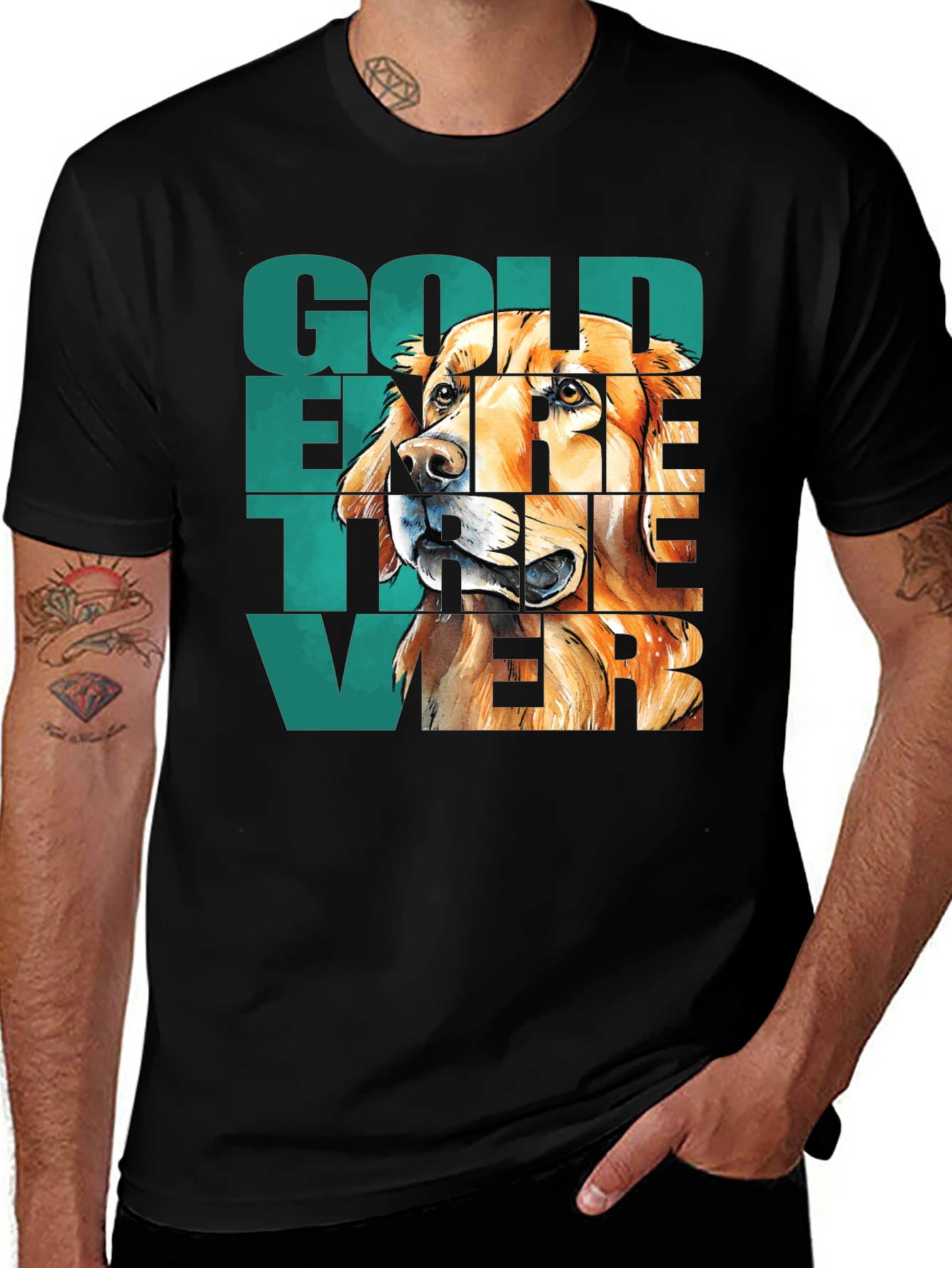Golden Retriever T-Shirt - Dog Lover Tee