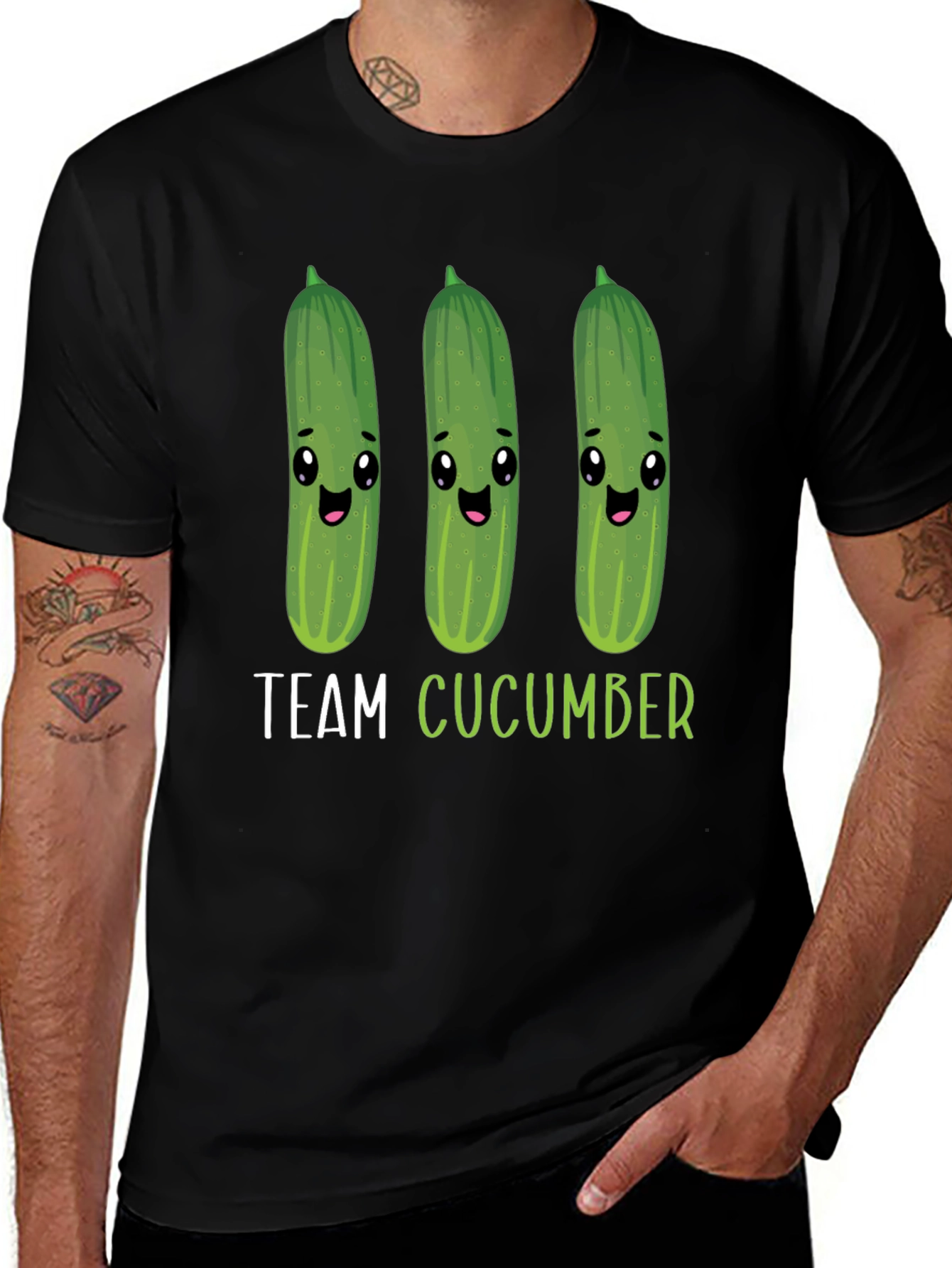 Variant 8 of Team Cucumber Graphic T-Shirt