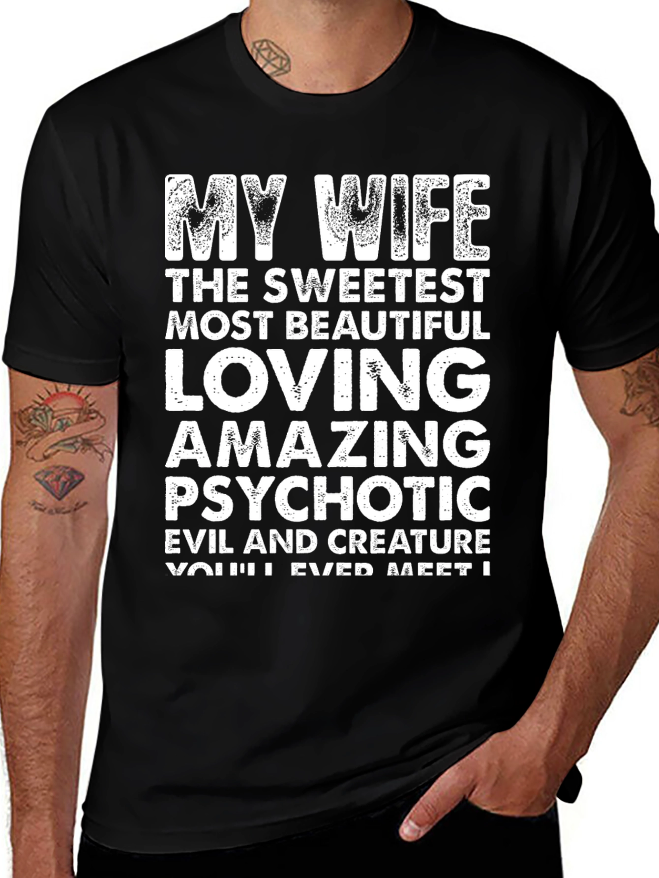 Variant 22 of My Wife Funny Graphic T-Shirt