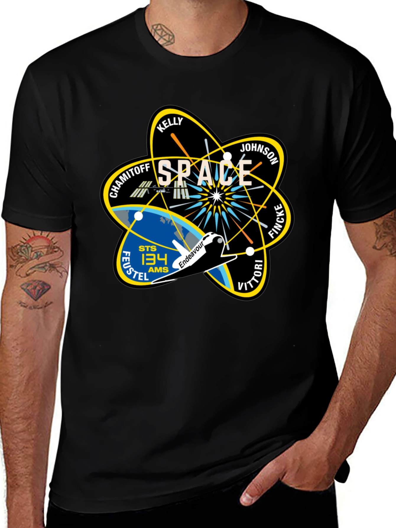 STS-134 Space Shuttle Mission T-Shirt