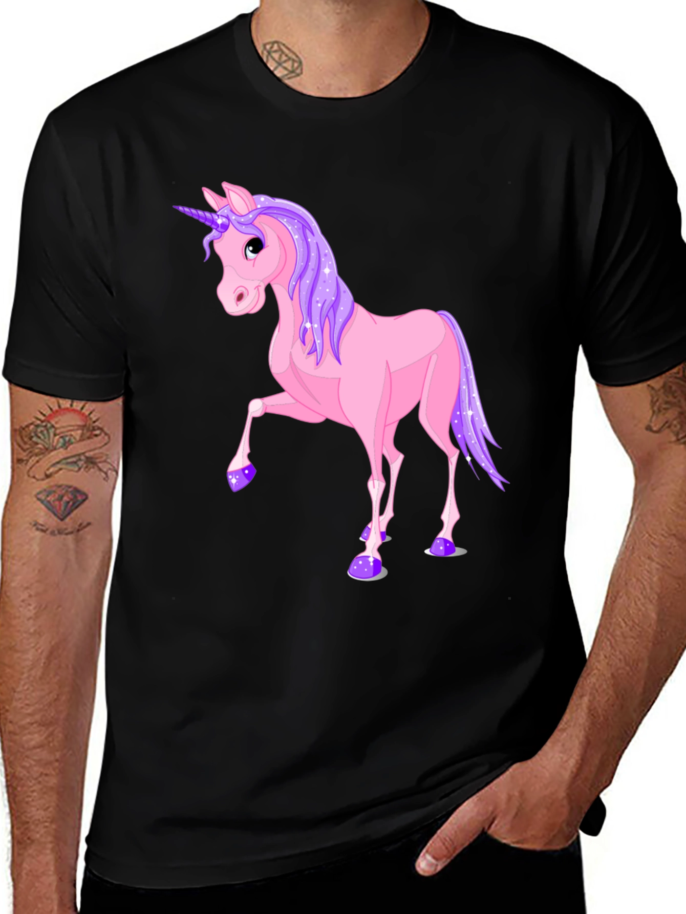 Variant 3 of Unicorn Graphic Tee - Fun Novelty Shirt