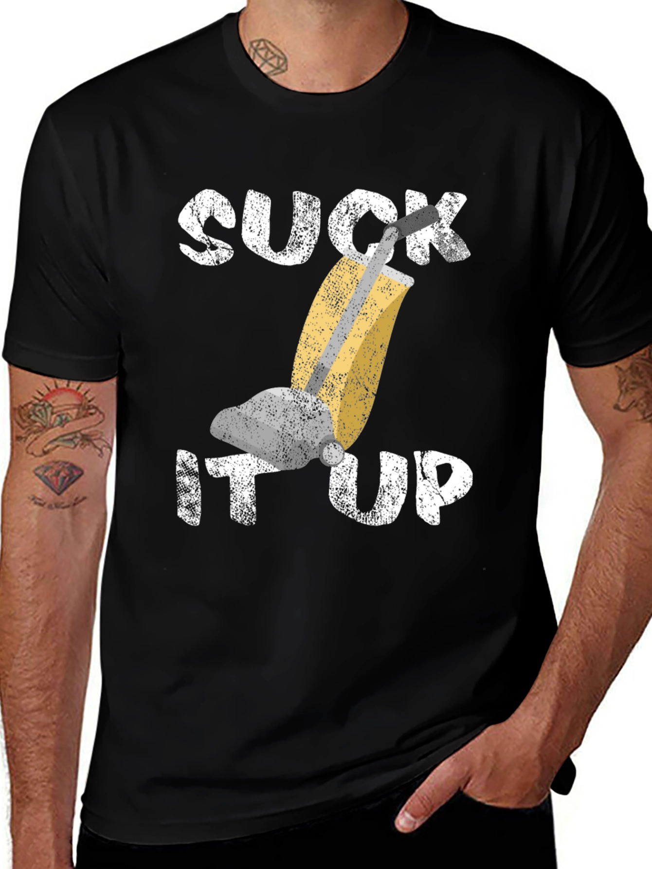 Variant 13 of Suck It Up Funny Vacuum T-Shirt