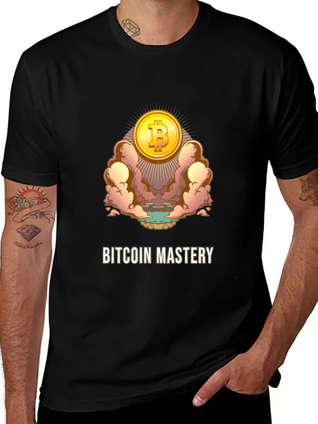 Bitcoin Mastery T-Shirt - Crypto Enthusiast Apparel