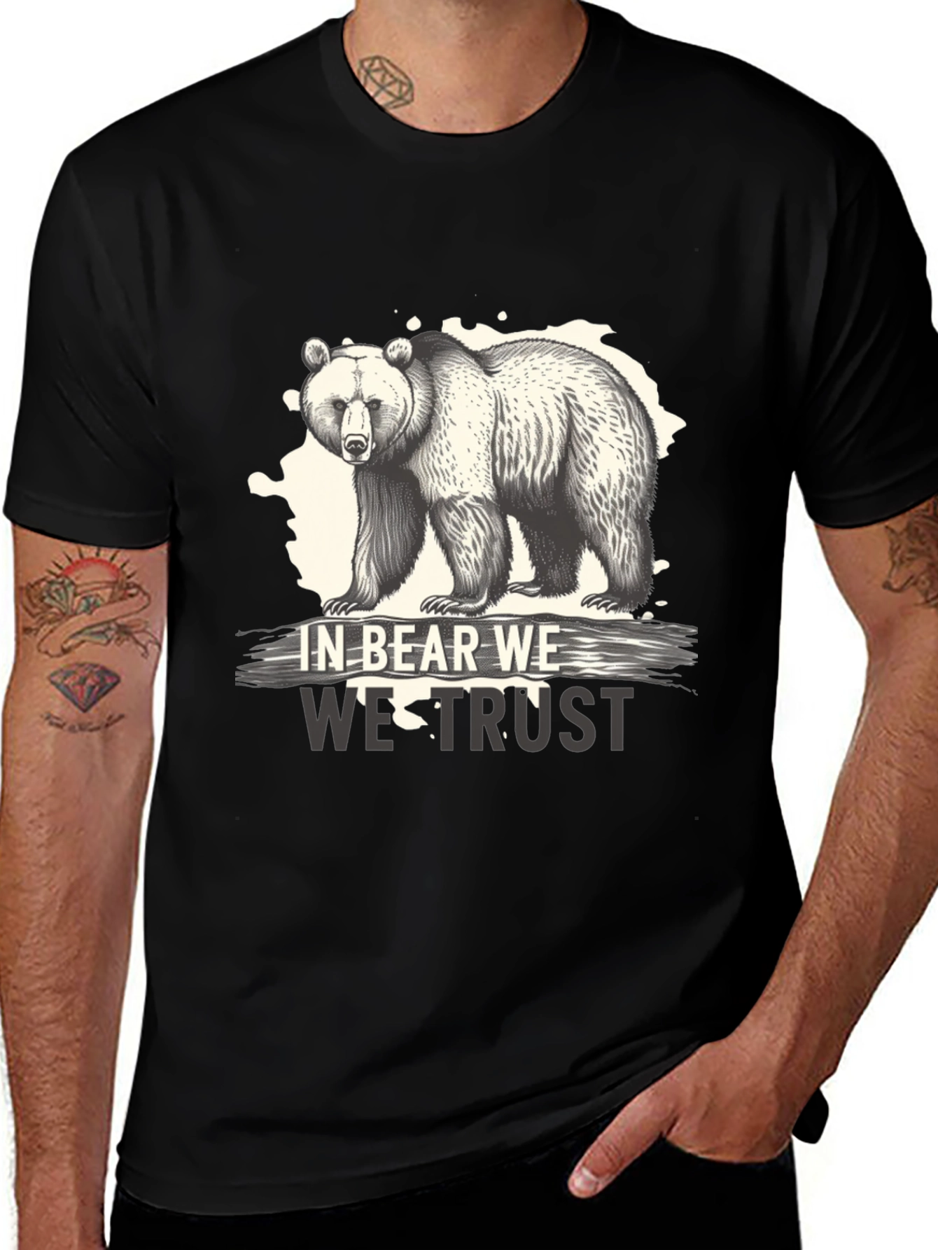 Variant 22 of In Bear We Trust Graphic T-Shirt