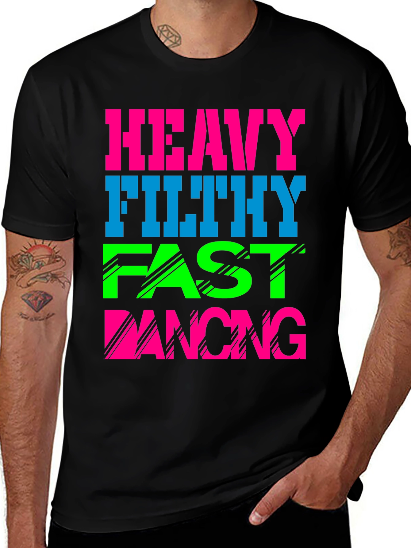 Variant 12 of Heavy Filthy Fast Dancing Graphic Tee