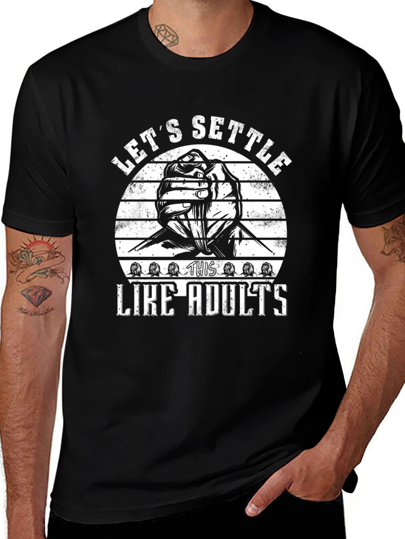Let's Settle This Like Adults T-Shirt