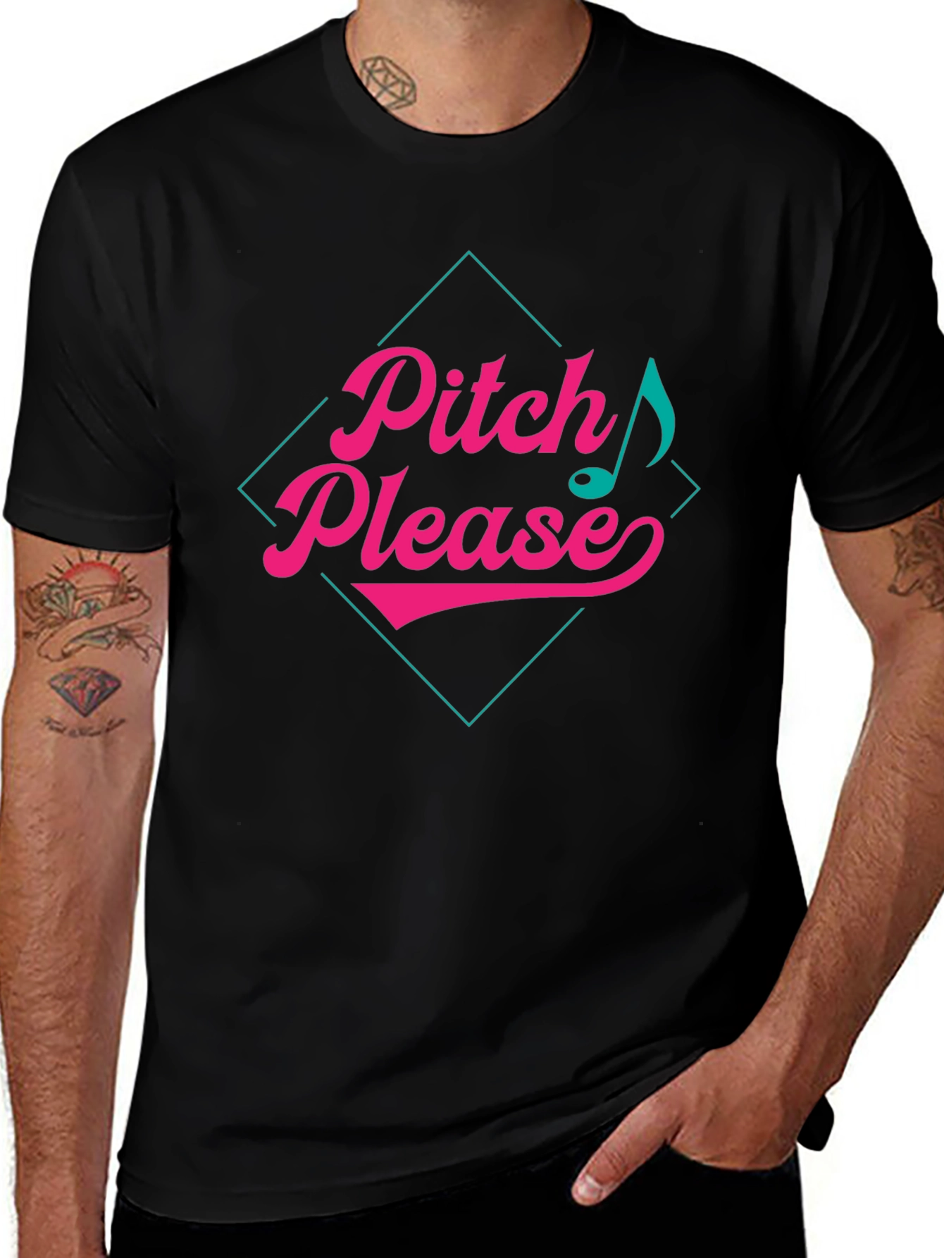 Variant 16 of Pitch Please Retro Graphic T-Shirt