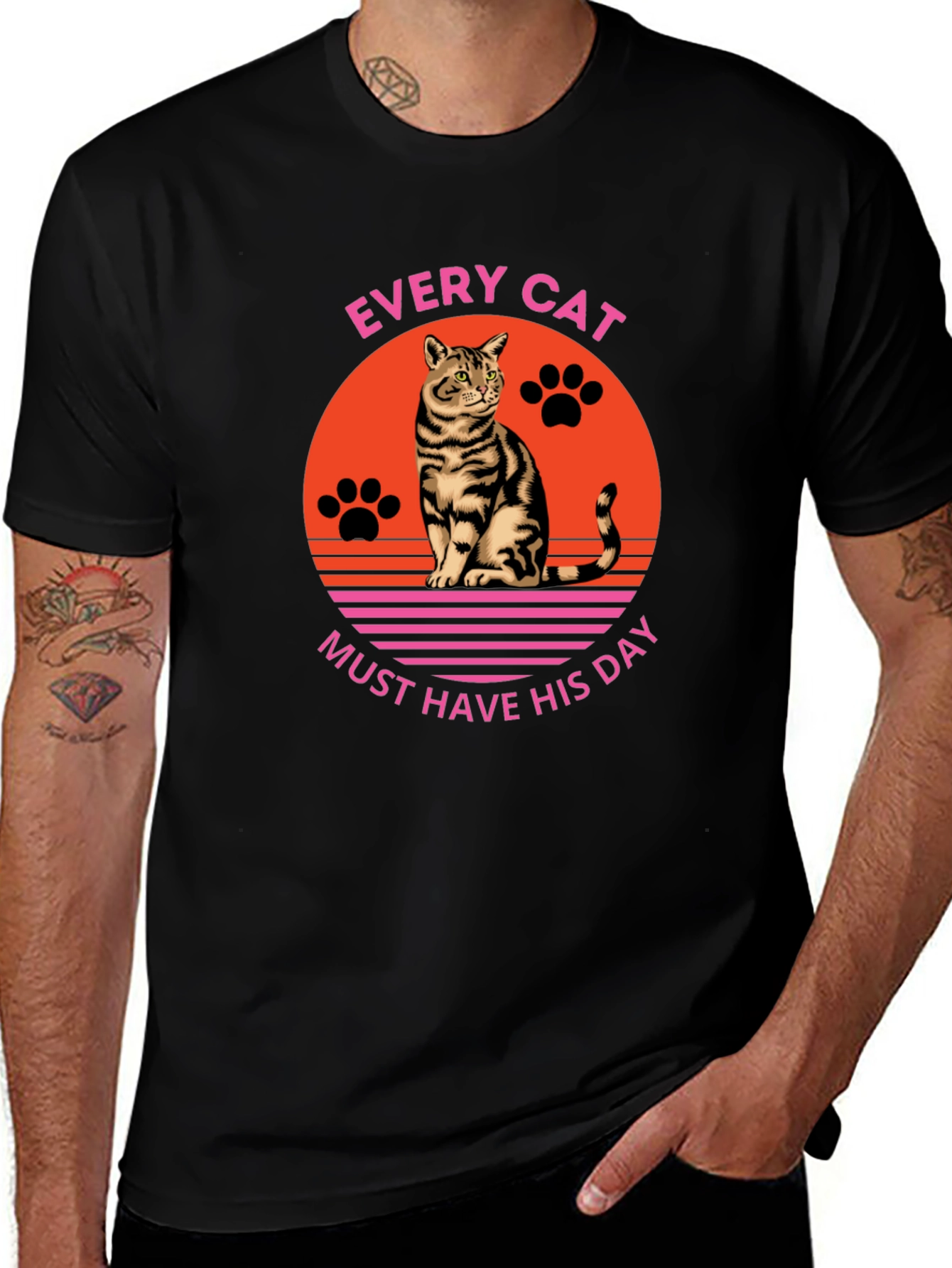 Variant 9 of Every Cat Must Have His Day T-Shirt