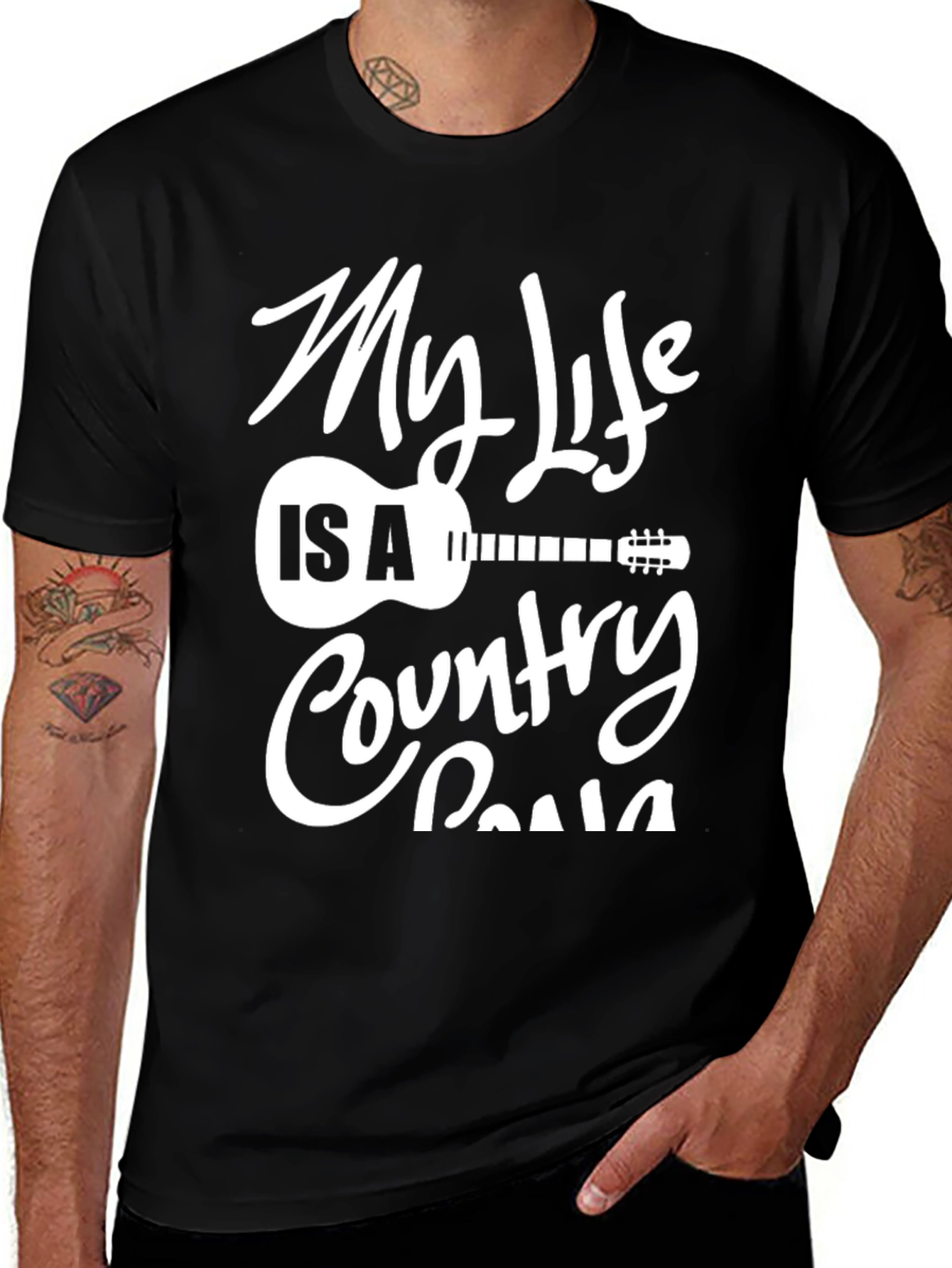 Variant 23 of My Life is a Country Song Graphic Tee