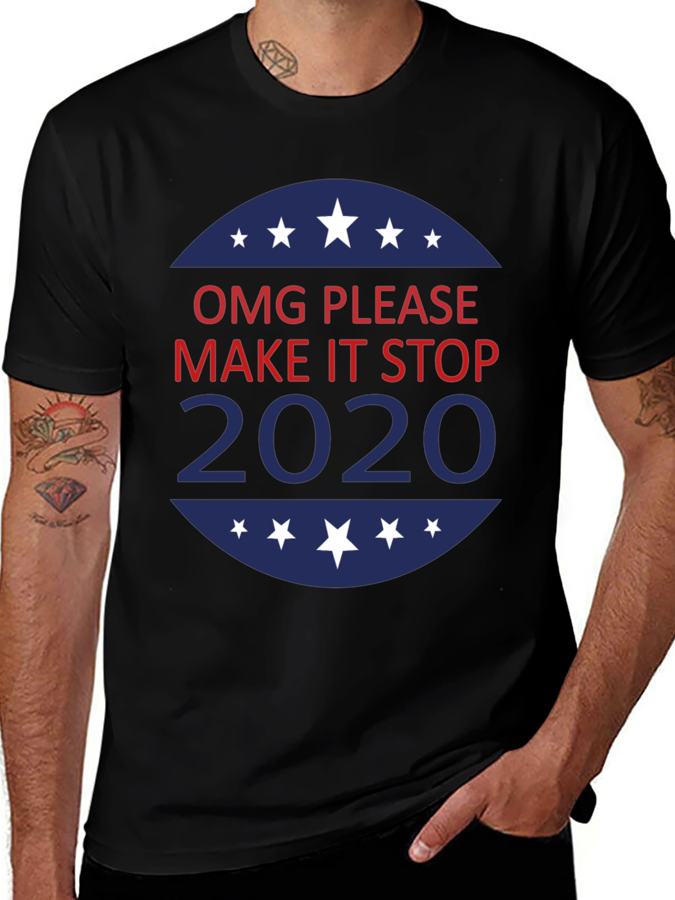 Variant 10 of OMG Please Make It Stop 2020 T-Shirt