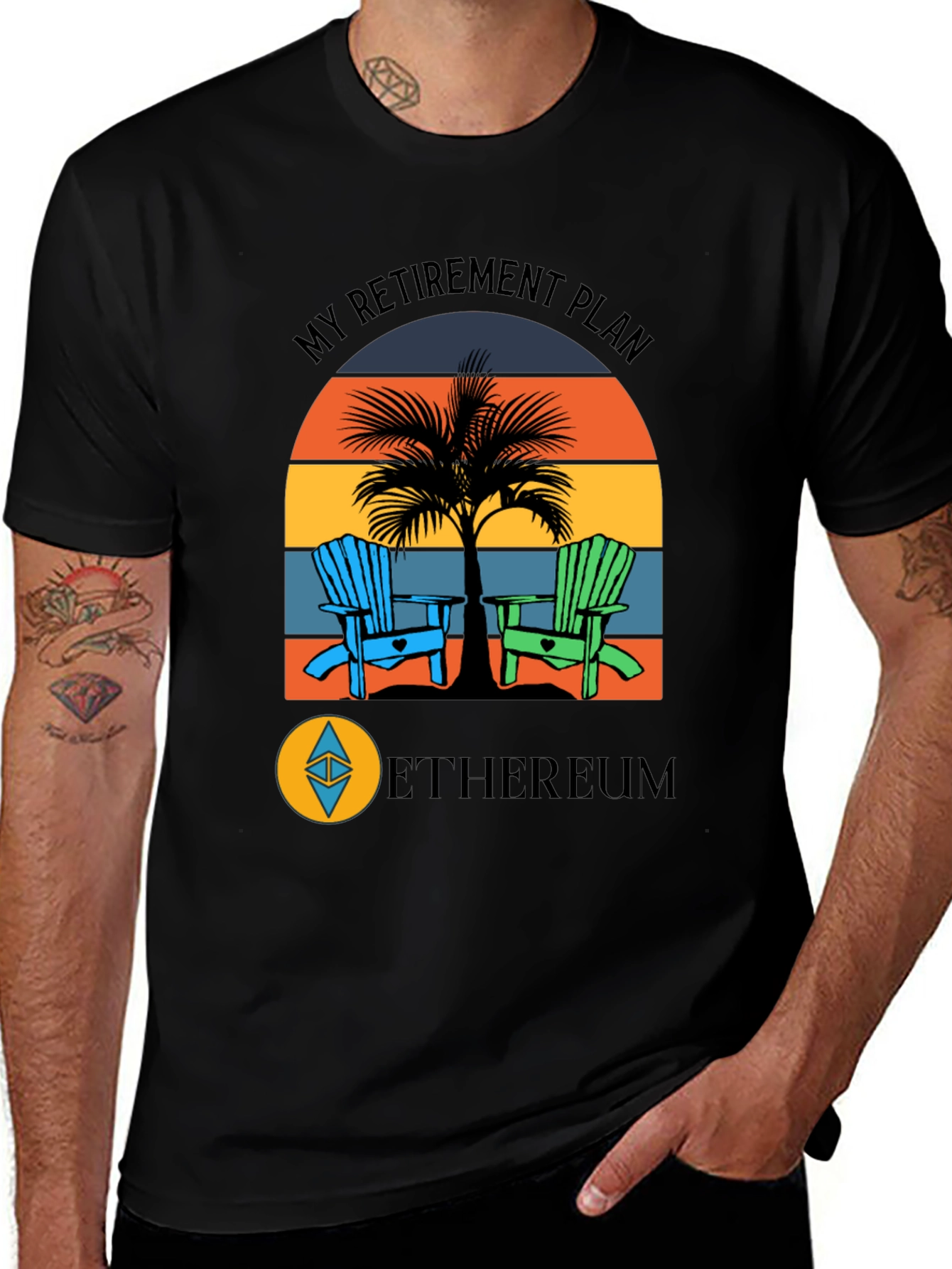 Variant 24 of Ethereum Retirement Plan T-Shirt