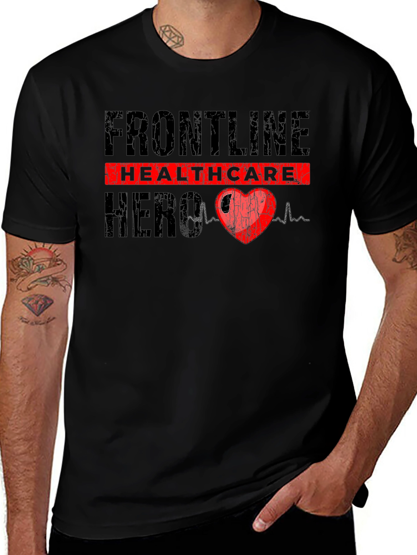 Variant 21 of Frontline Healthcare Hero T-Shirt