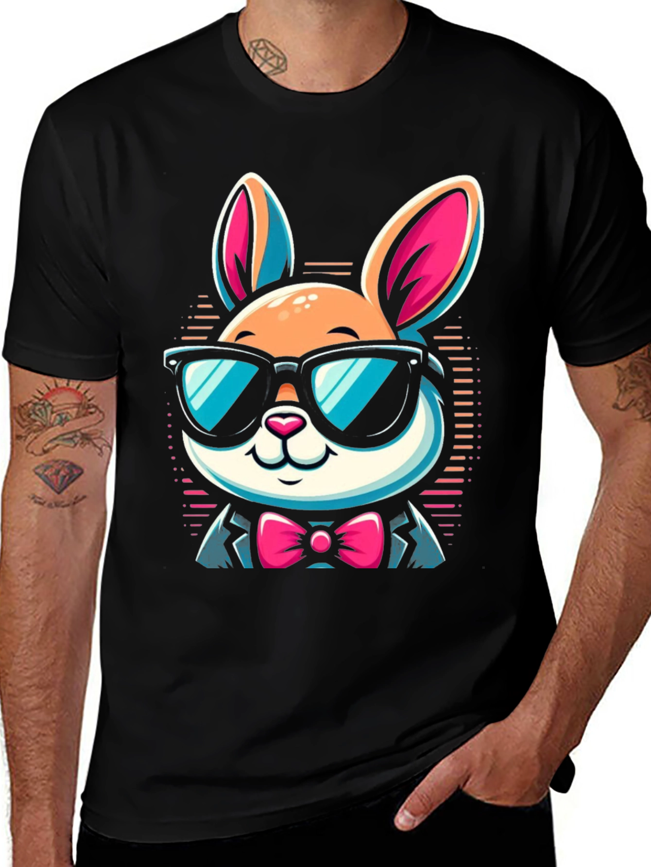 Variant 25 of Cool Rabbit Graphic Tee
