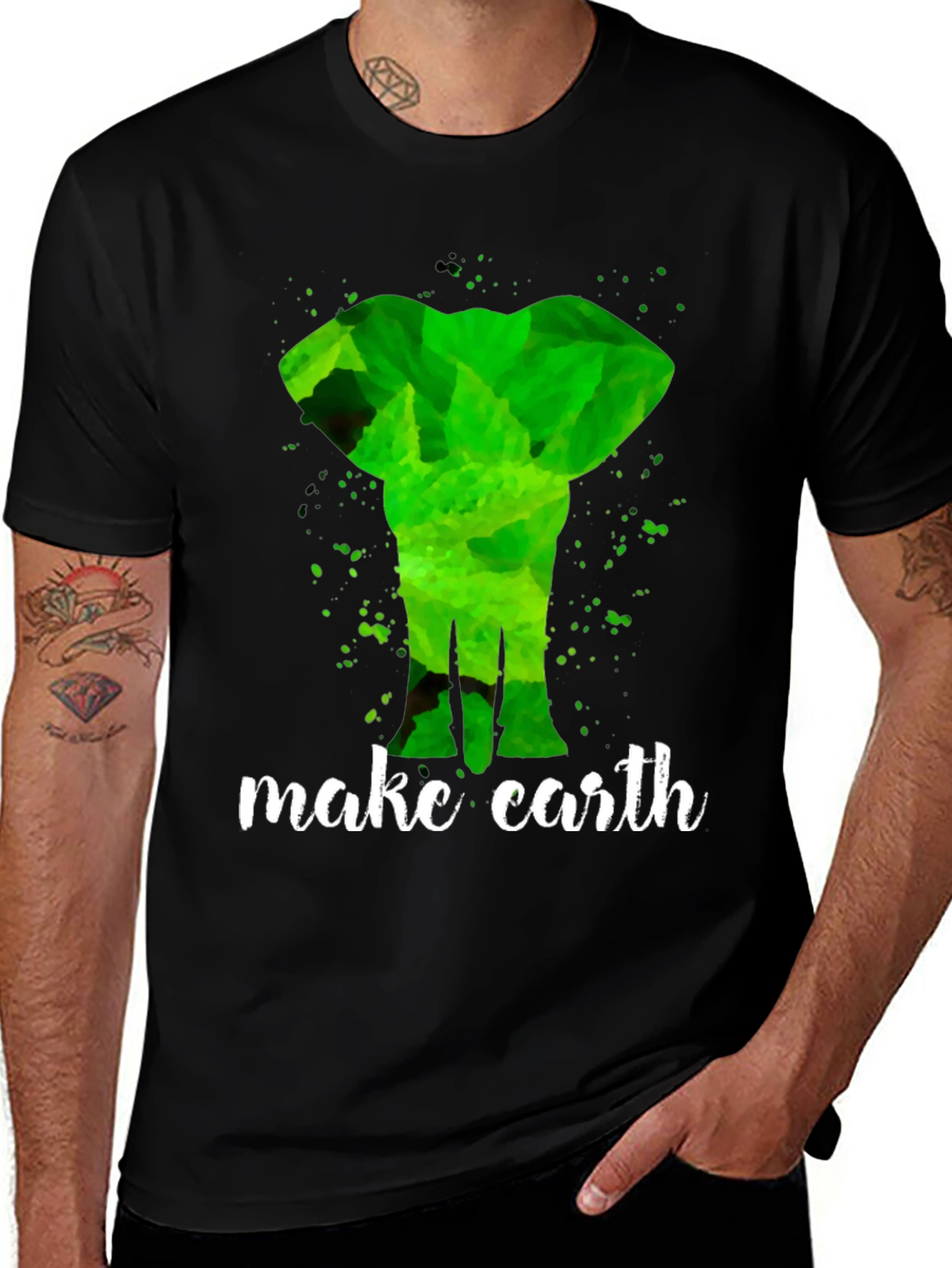 Variant 24 of Eco-Friendly Elephant T-Shirt