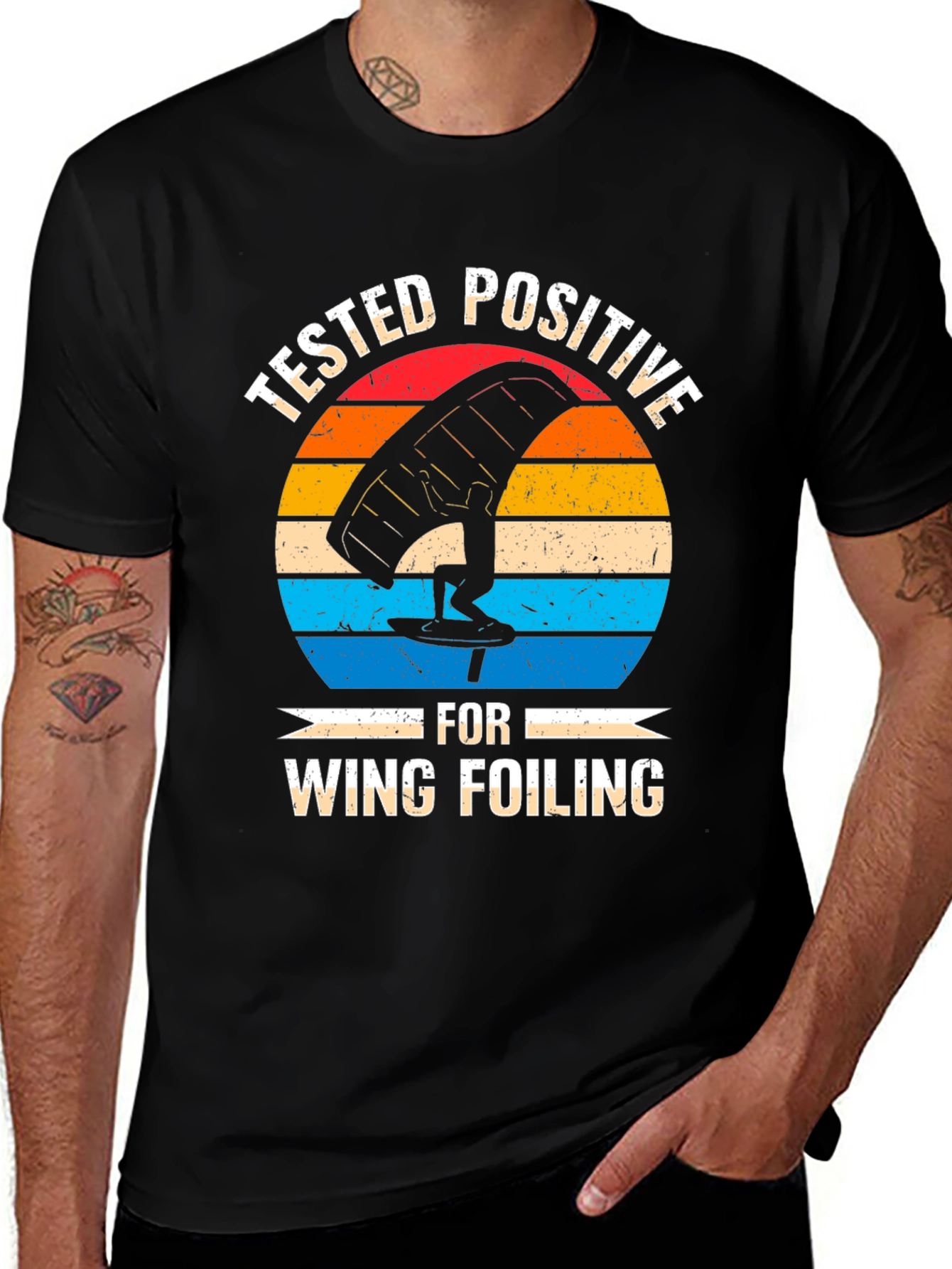 Variant 2 of Tested Positive Wing Foiling T-Shirt