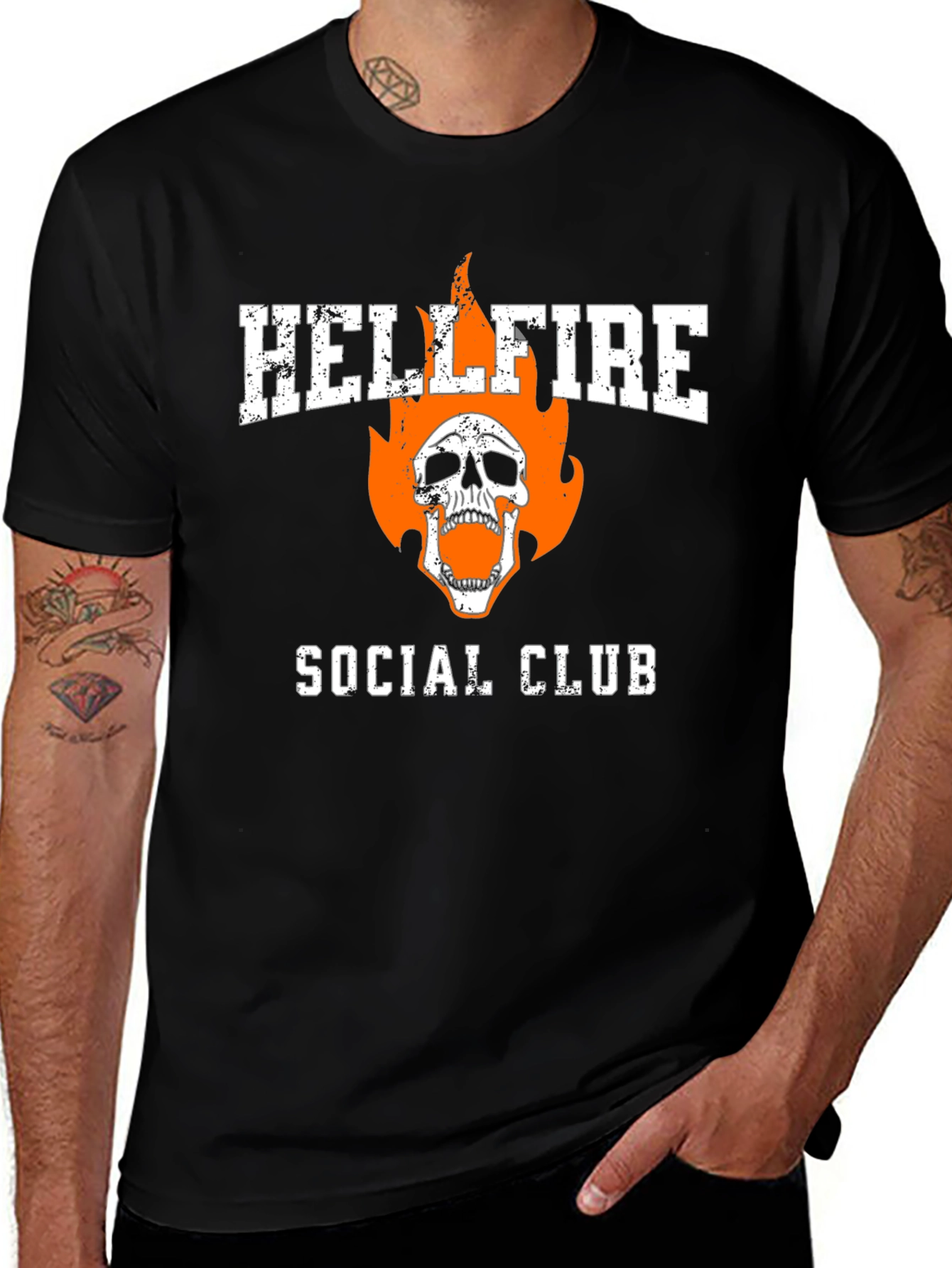 Variant 19 of Hellfire Social Club Graphic T-Shirt