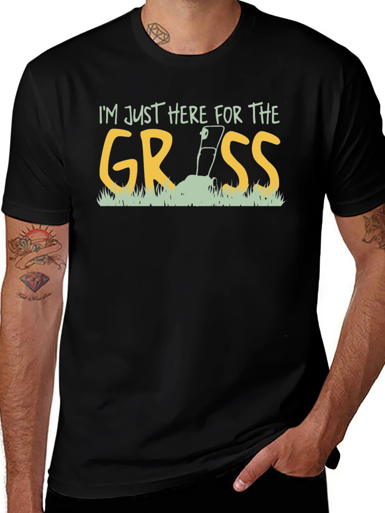 Variant 20 of Funny Grass Lawn Care T-Shirt