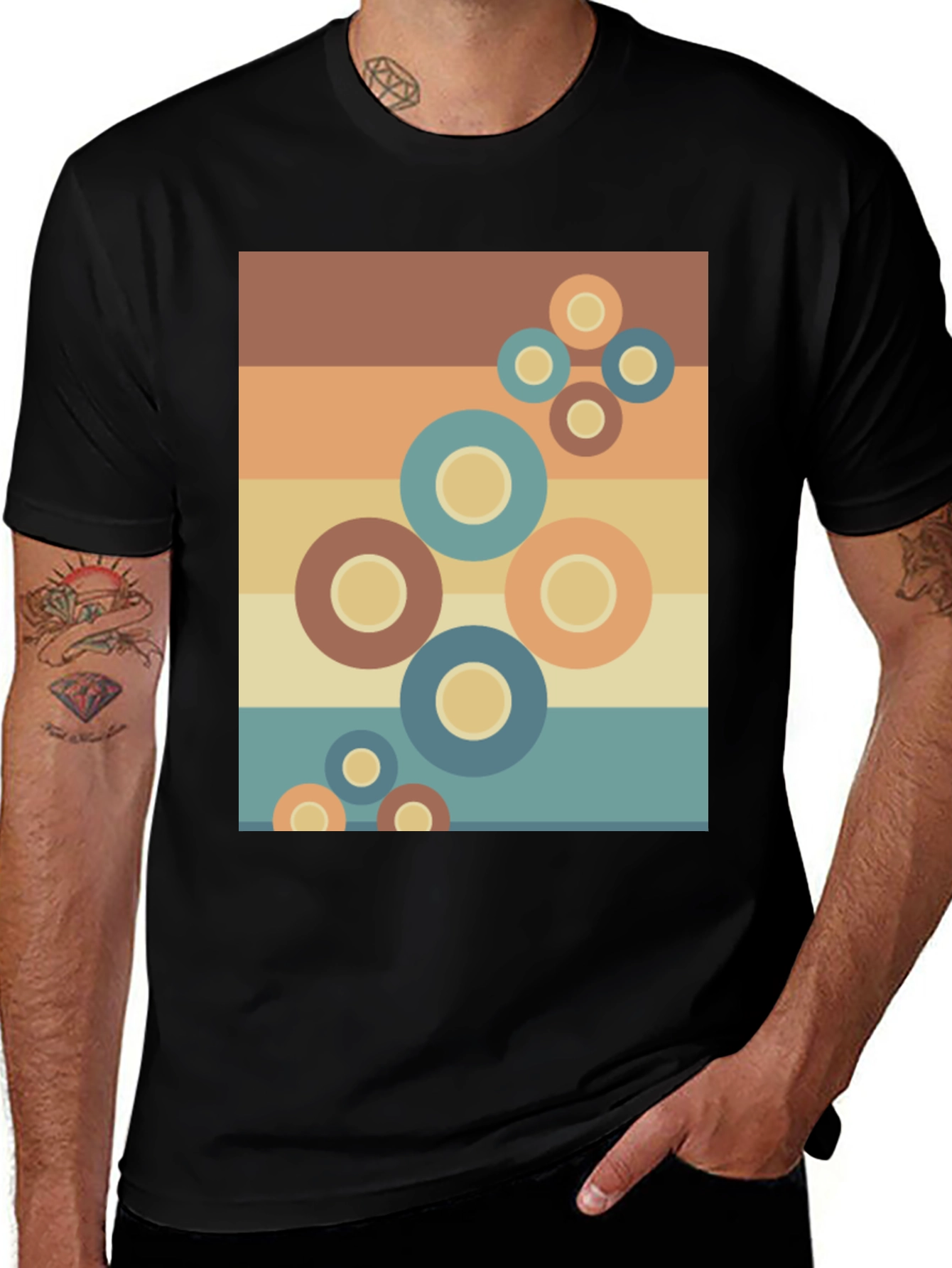 Variant 8 of Retro Style Graphic Tee