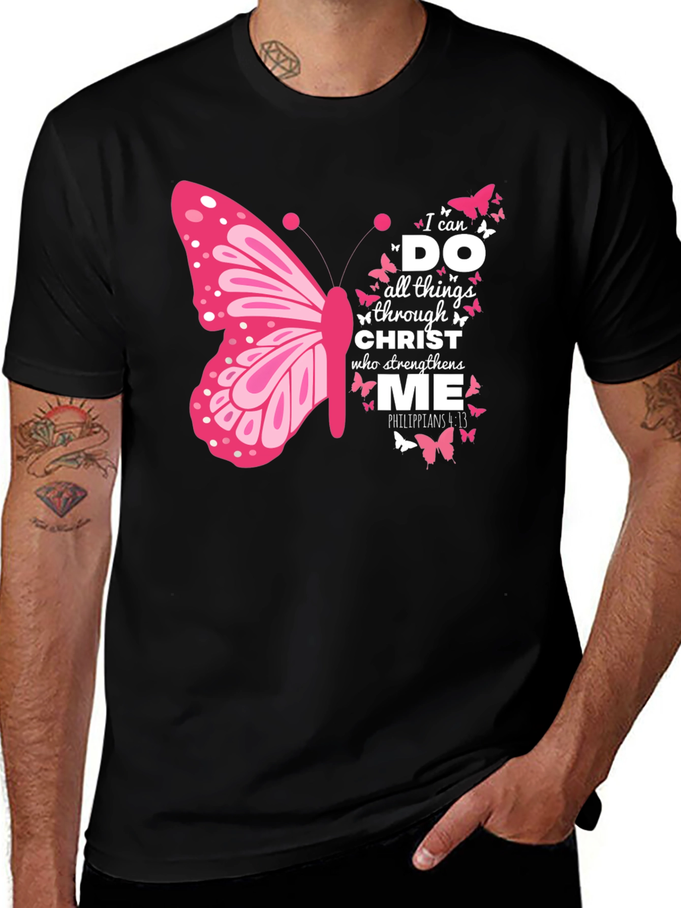 Inspirational Butterfly Christian T-Shirt