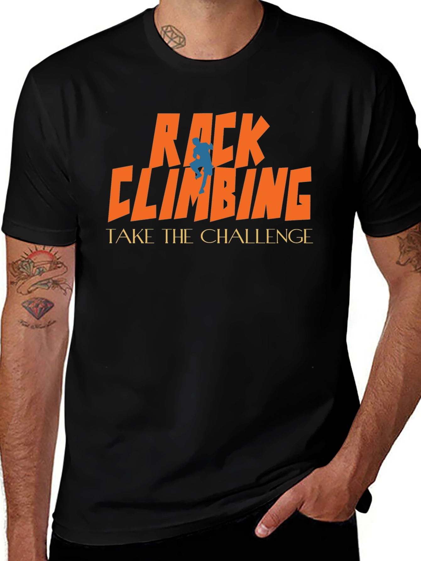 Variant 26 of Rock Climbing Challenge T-Shirt