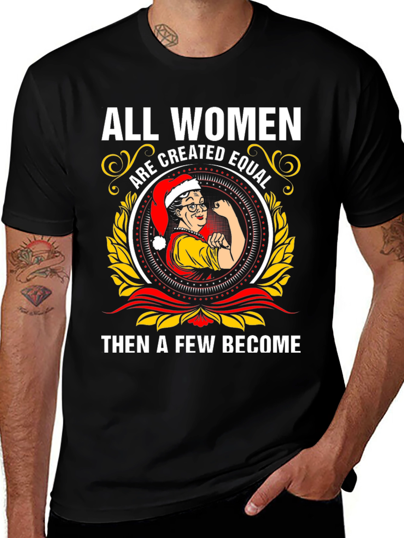 Variant 20 of All Women Created Equal Graphic Tee