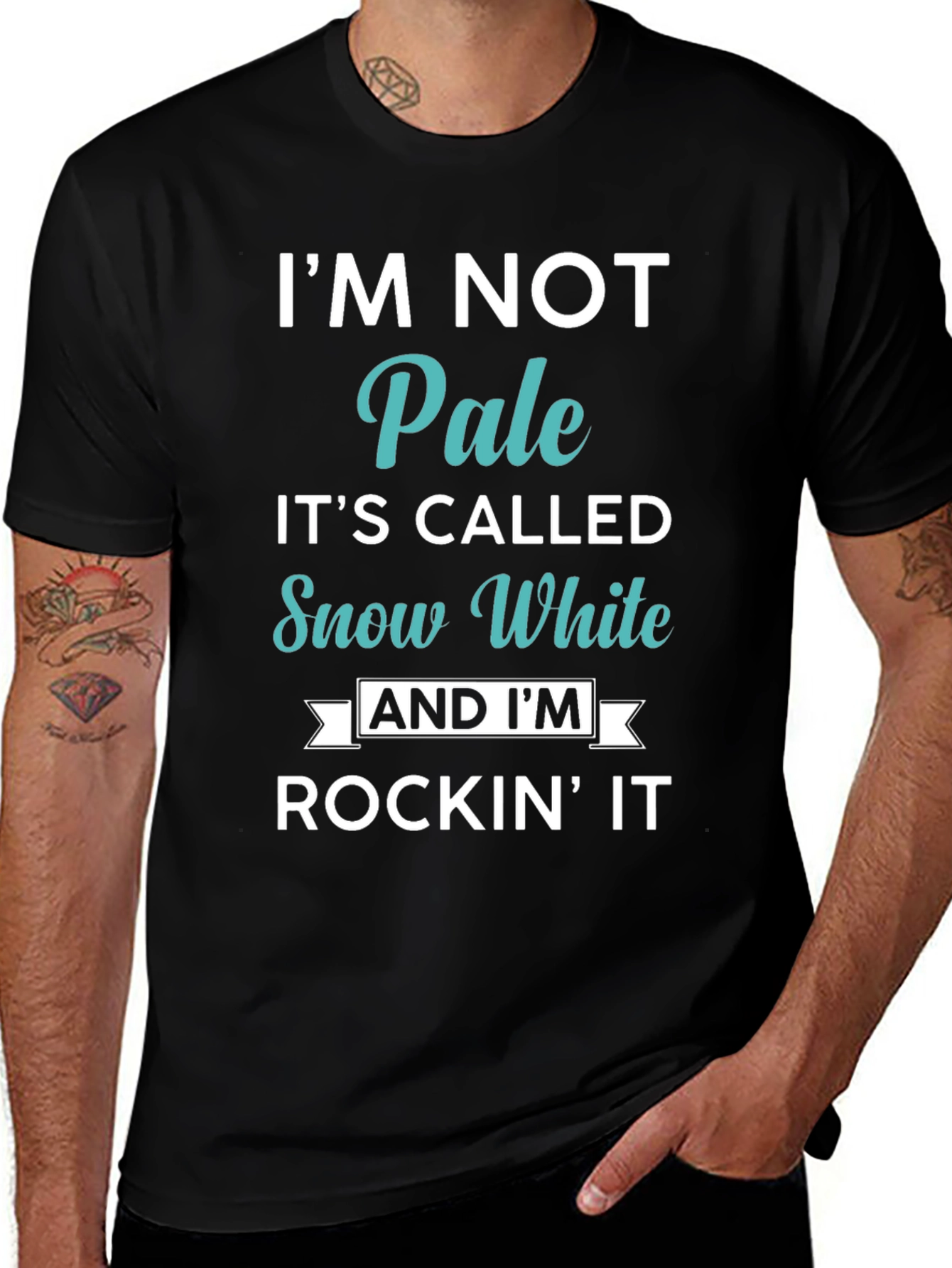 Variant 17 of Snow White Rockin' It Graphic T-Shirt