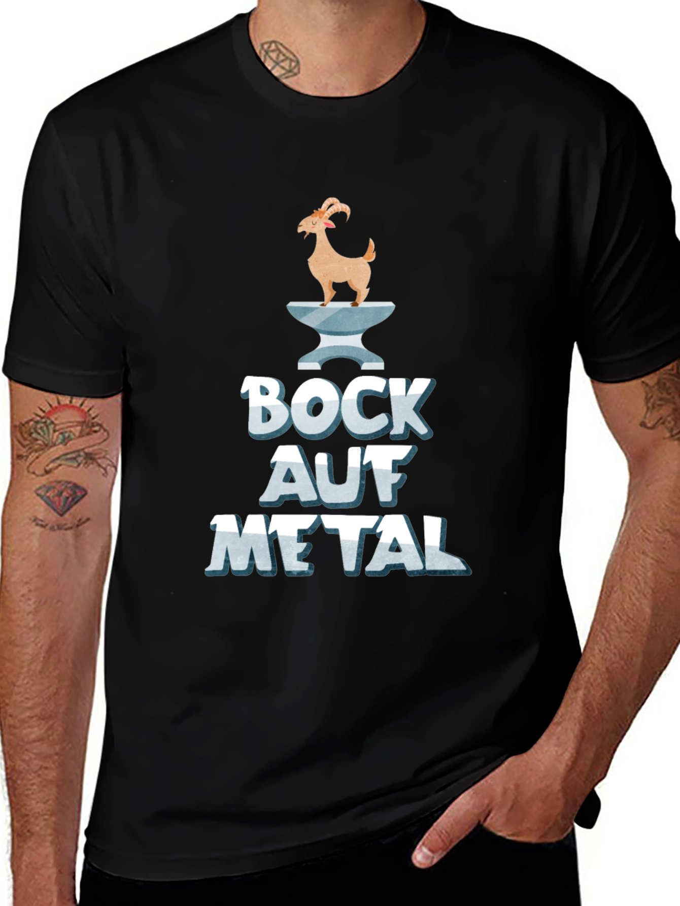 Variant 21 of Bock Auf Metal Graphic Tee
