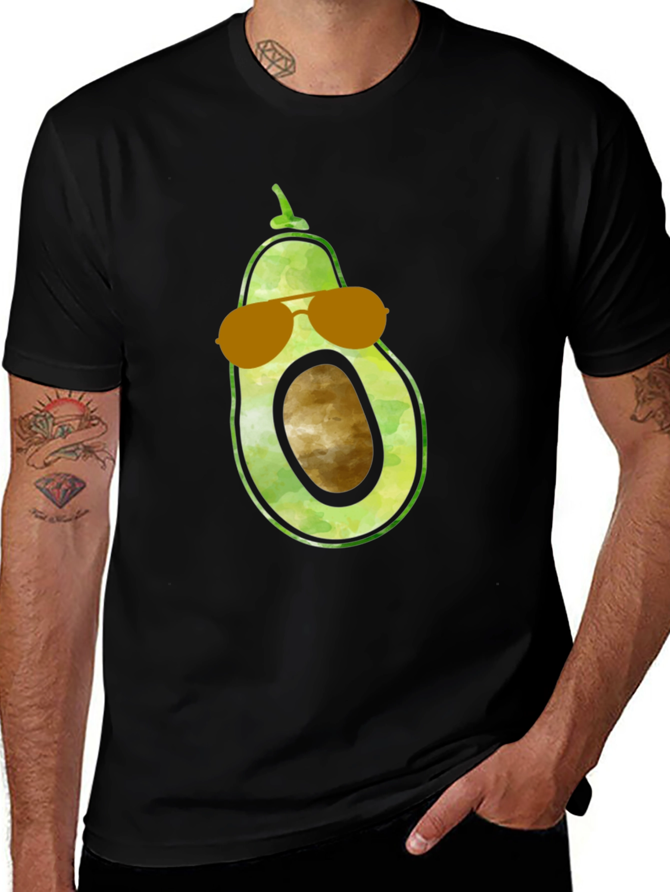 Variant 3 of Cool Avocado Graphic Tee