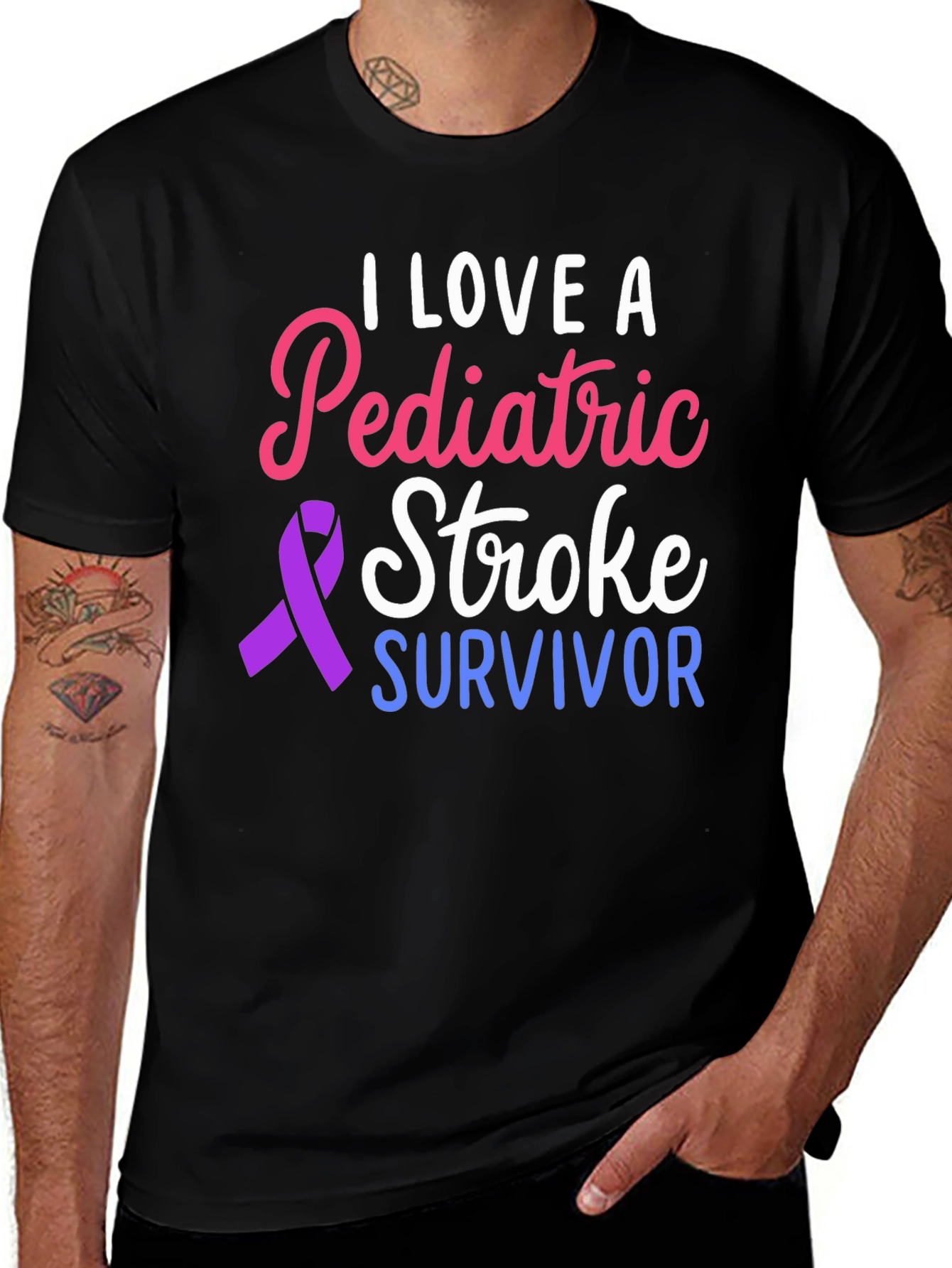 Pediatric Stroke Survivor T-Shirt - Awareness Tee