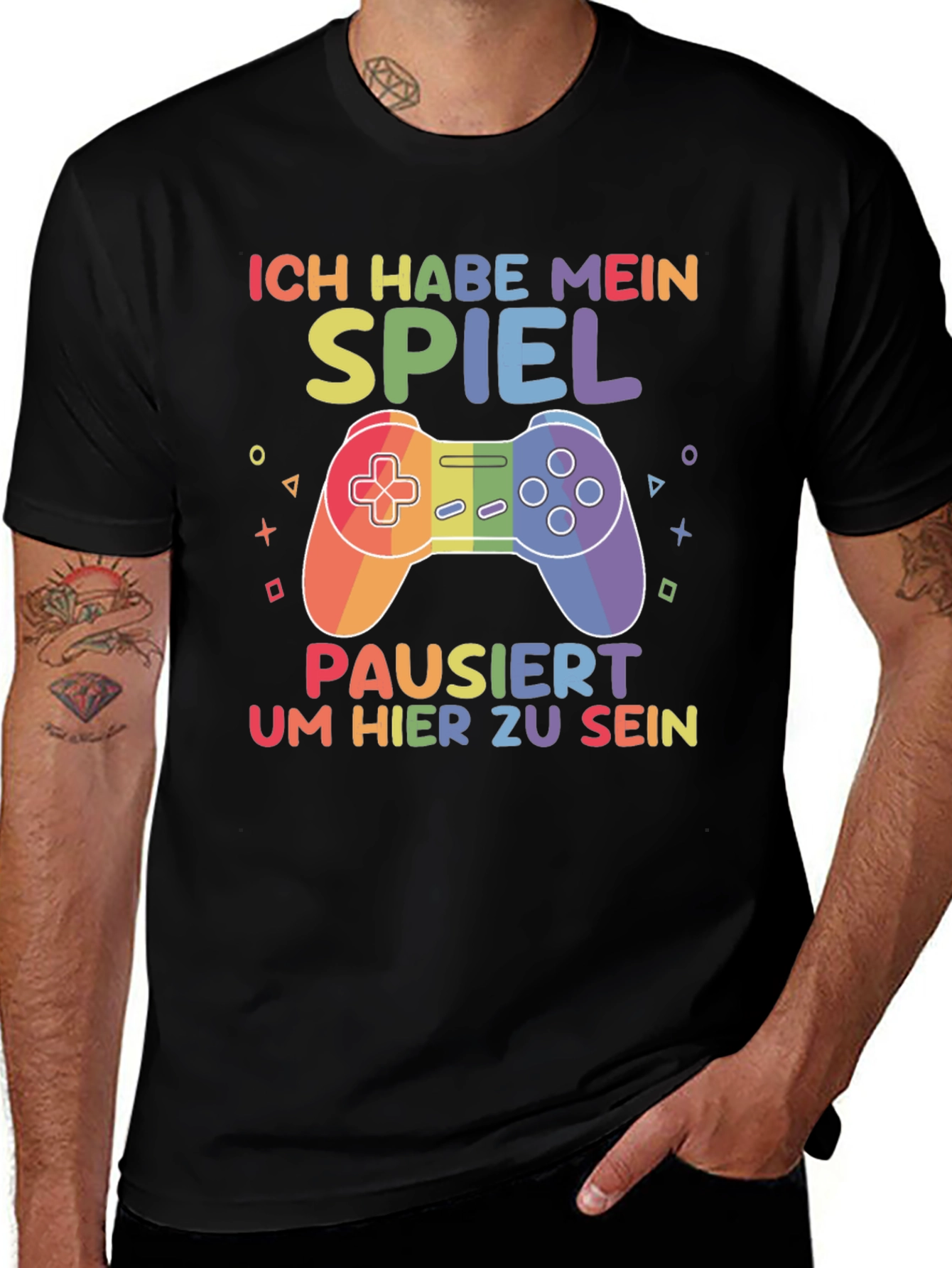 Variant 21 of Gamer Tee: Ich Habe Mein Spiel Pausiert