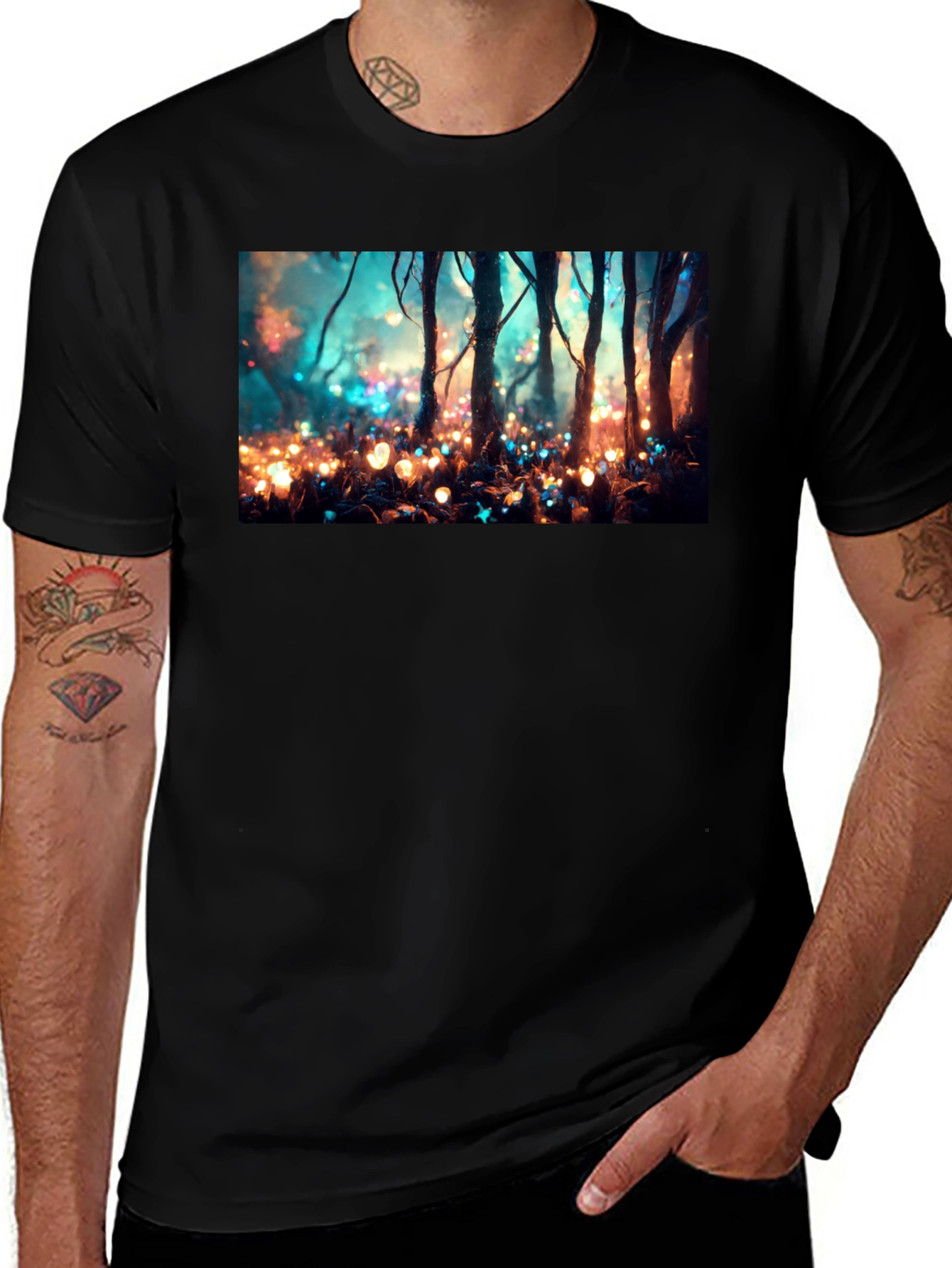 Variant 15 of Enchanted Forest Graphic Tee