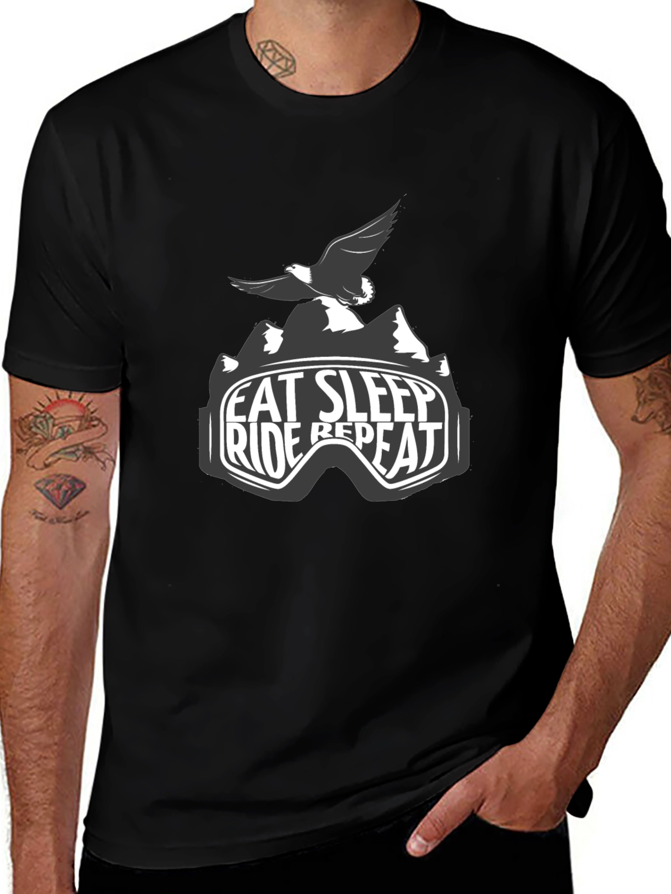 Eat Sleep Ride Repeat T-Shirt