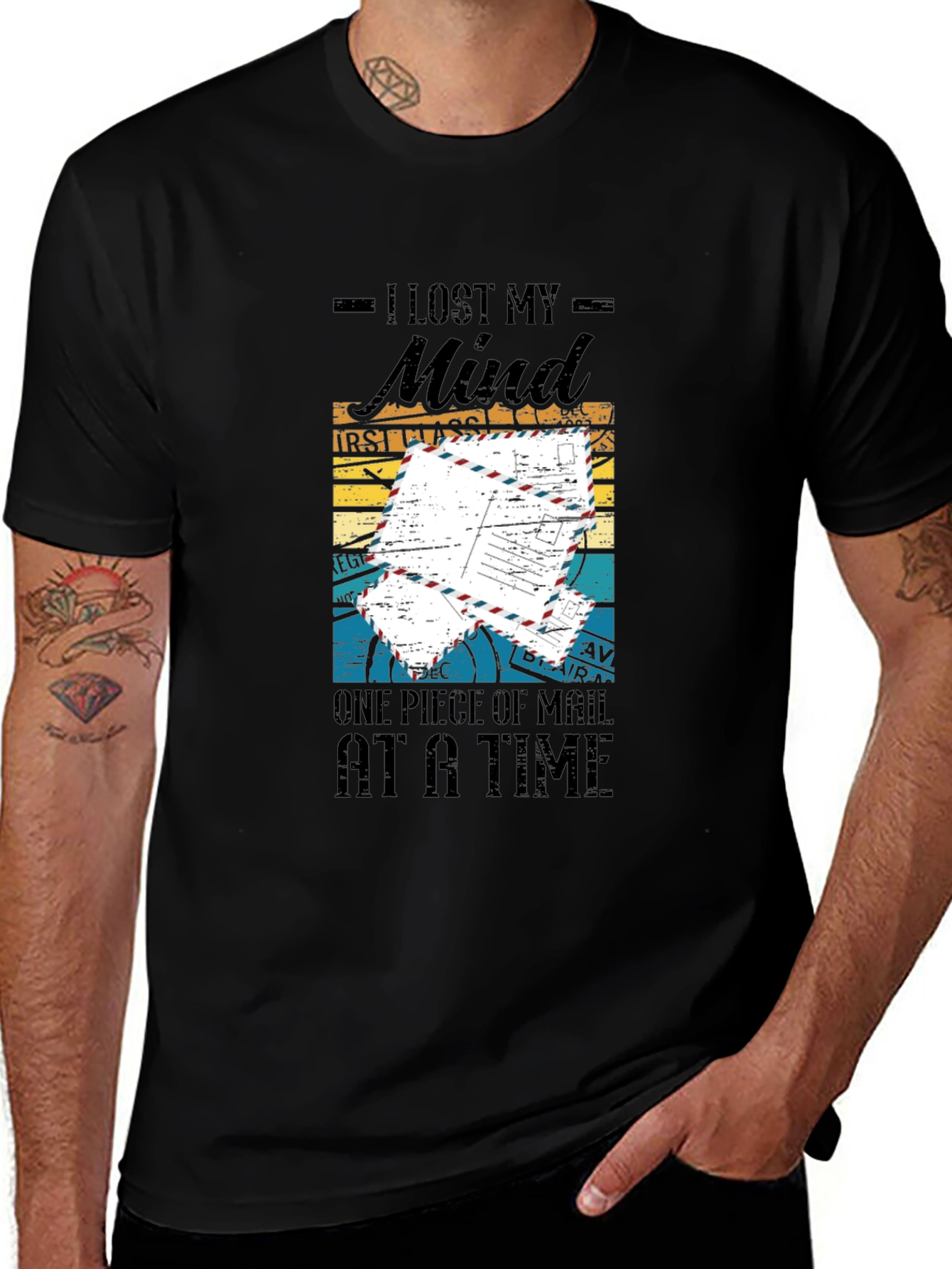I Lost My Mind Mailman T-Shirt