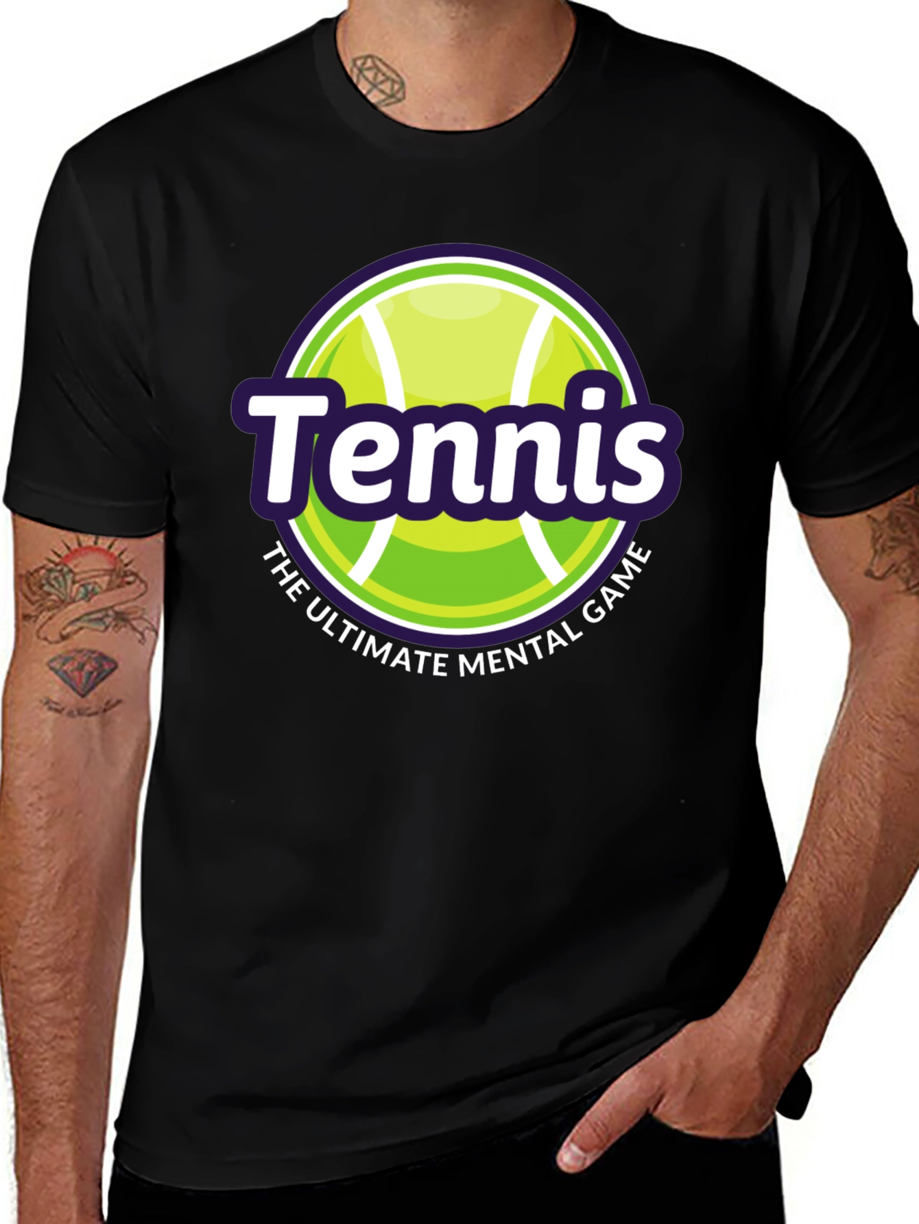 Variant 9 of Tennis: The Ultimate Mental Game T-Shirt
