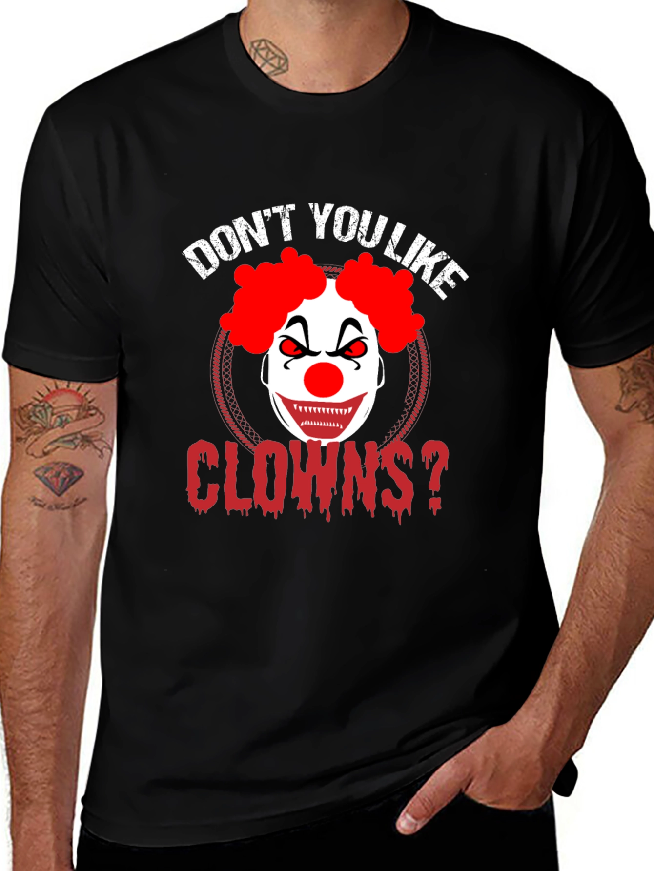 Variant 14 of Don't You Like Clowns? Graphic Tee