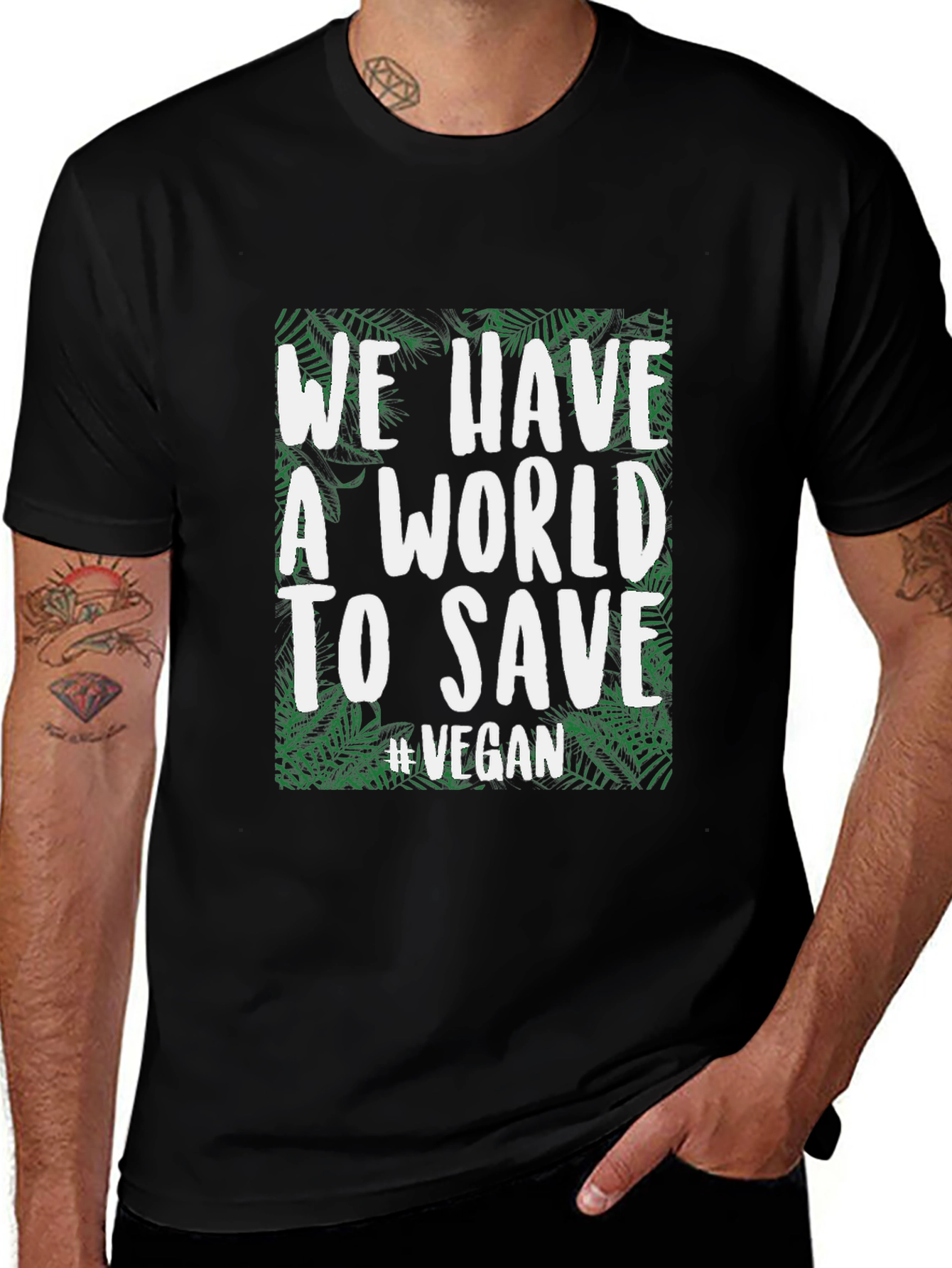 Vegan T-Shirt - Save the World!