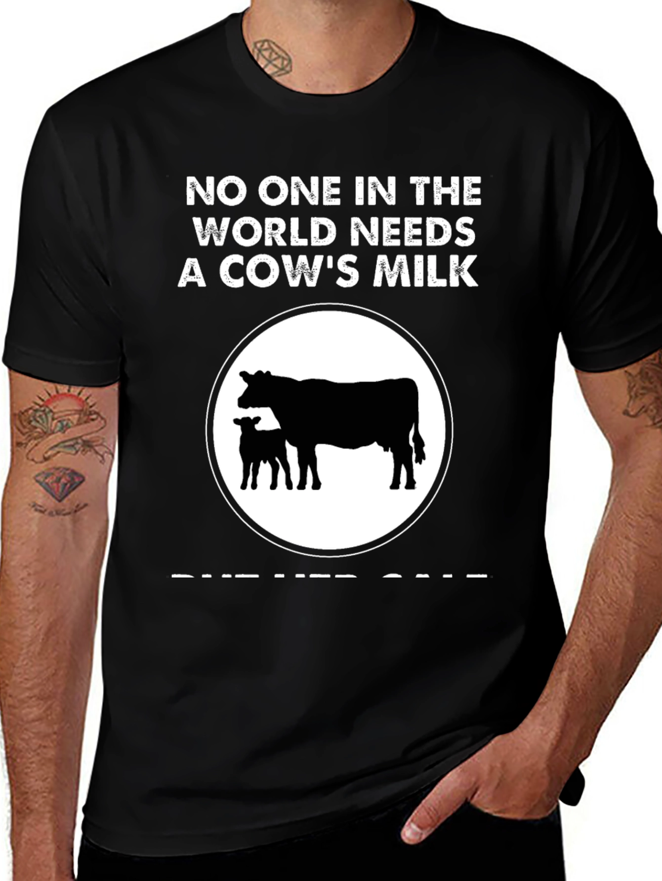 Variant 2 of Cow's Milk Vegan T-Shirt