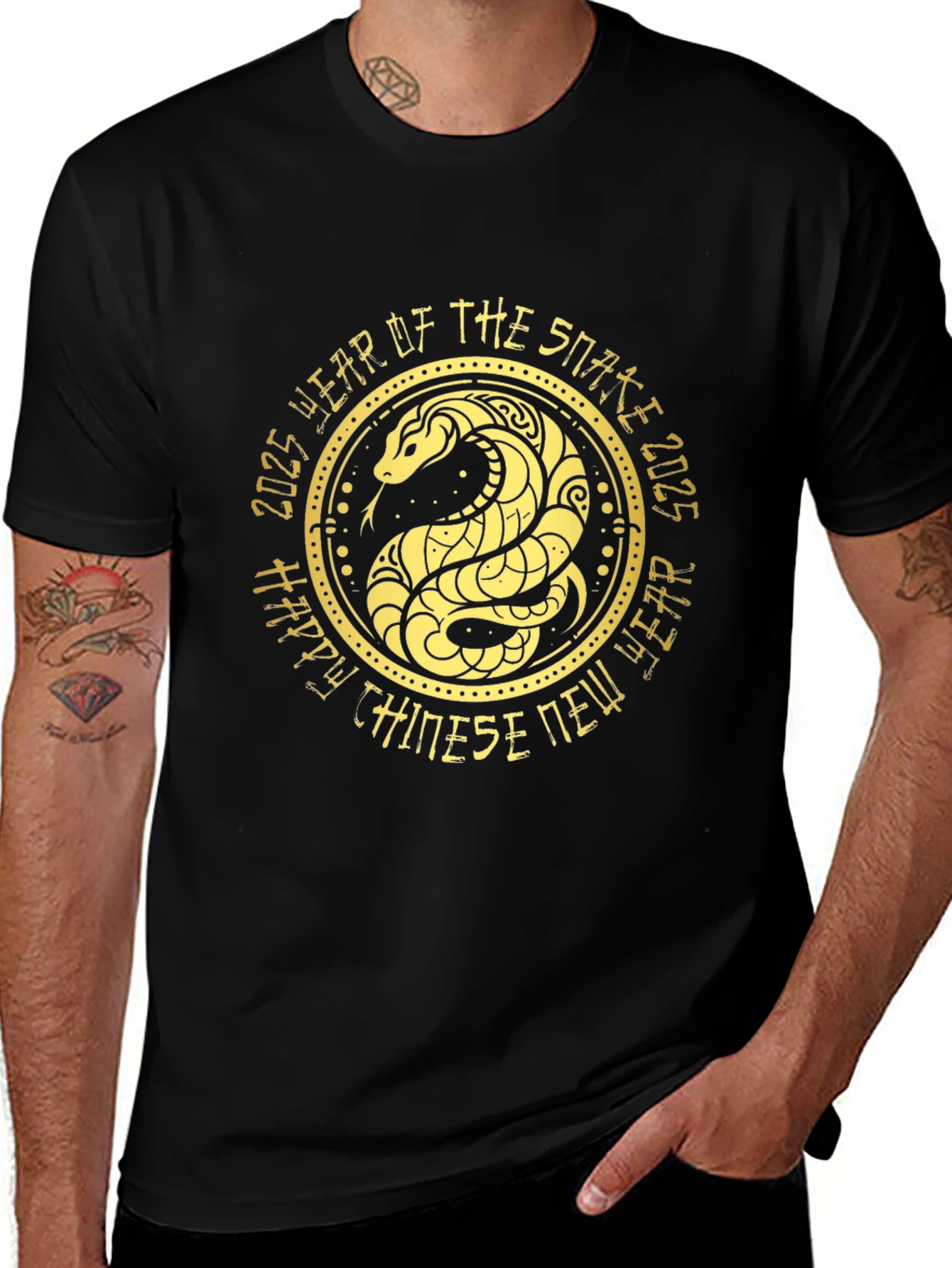 2025 Year of the Snake T-Shirt - Chinese New Year