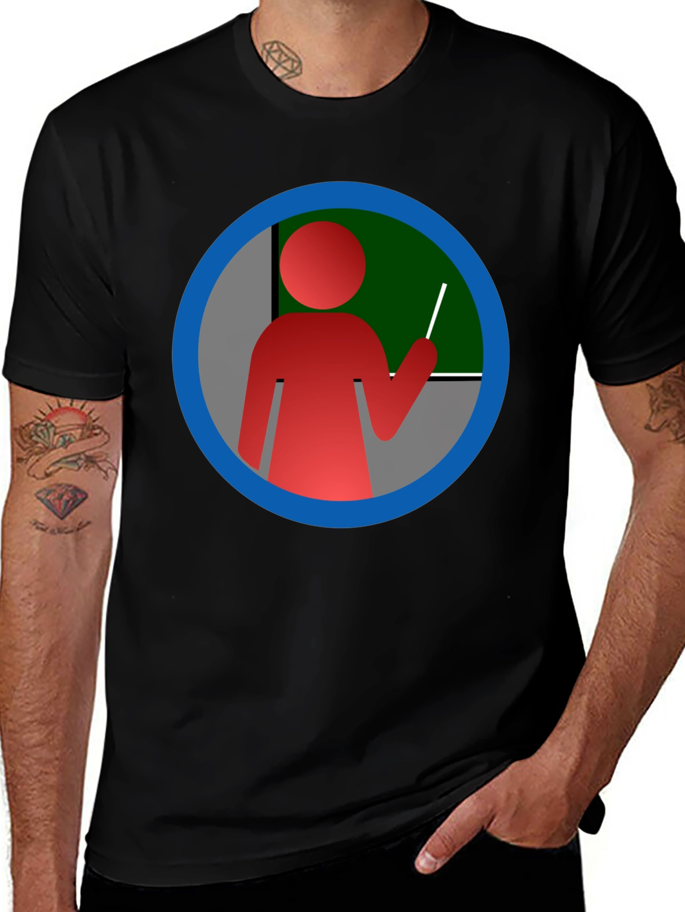 Variant 28 of Teacher Graphic T-Shirt - Education Inspired Design